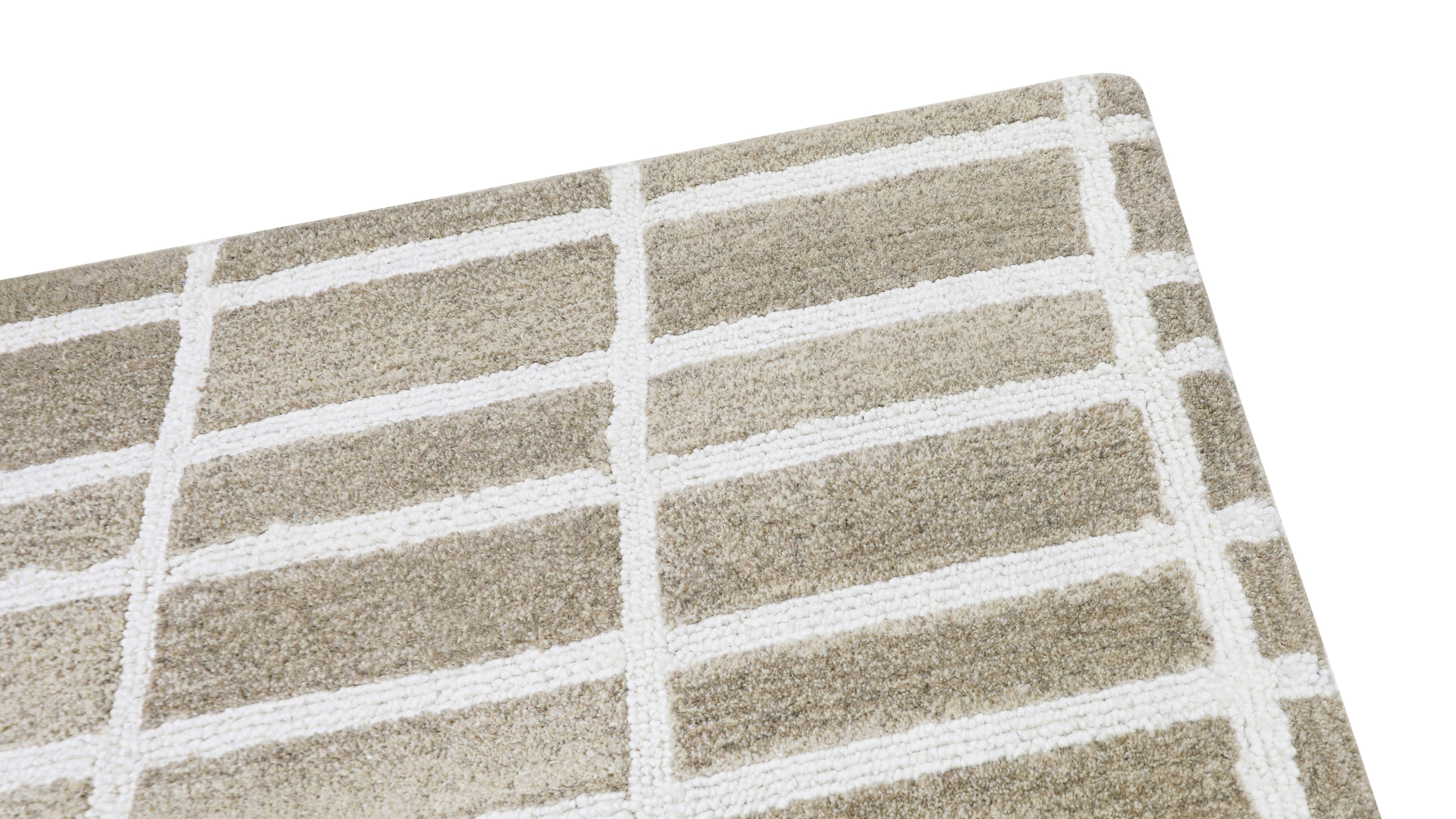 Tile Rug, 6x9, Warm Sand