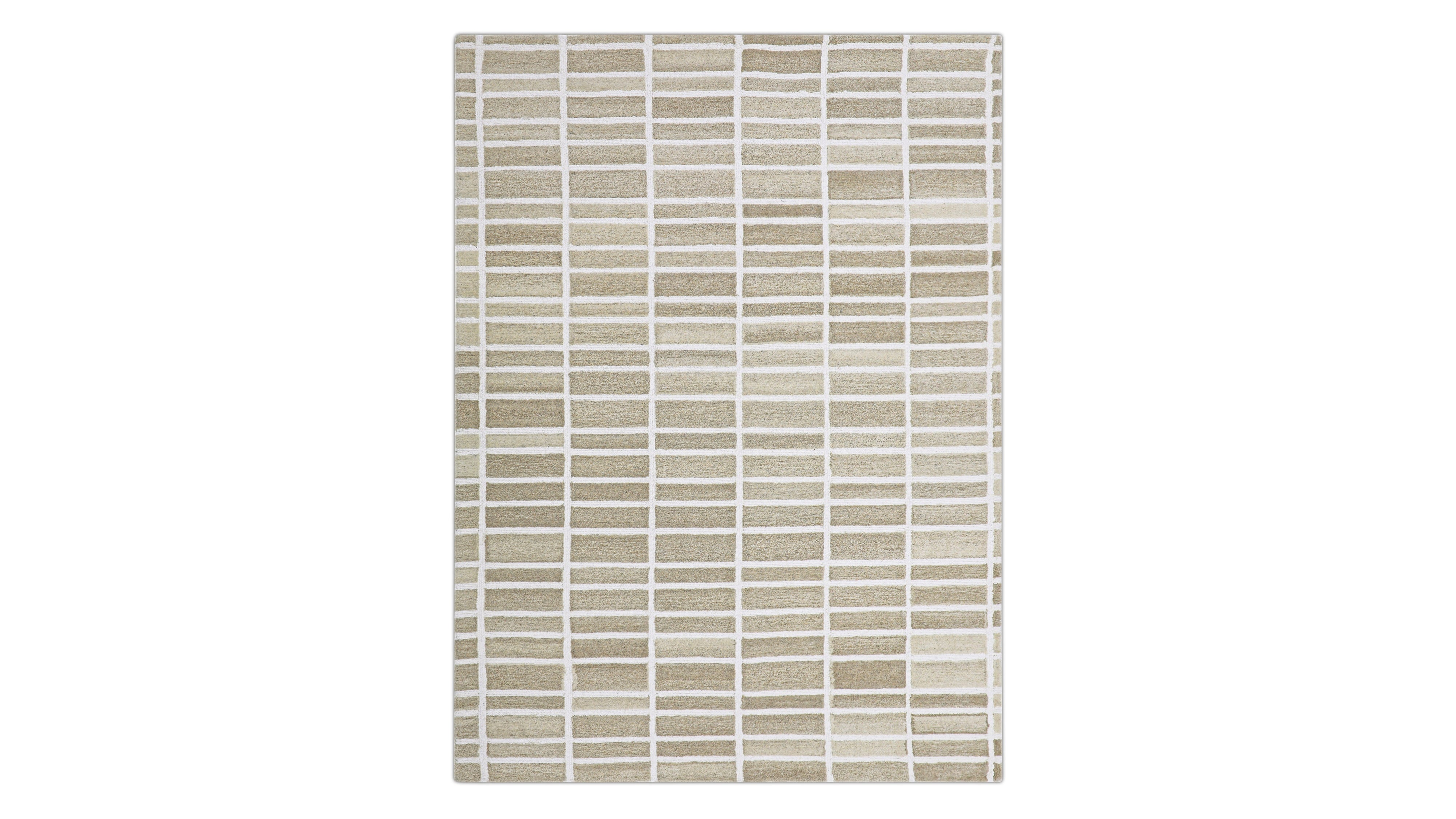 Tile Rug, 6x9, Warm Sand