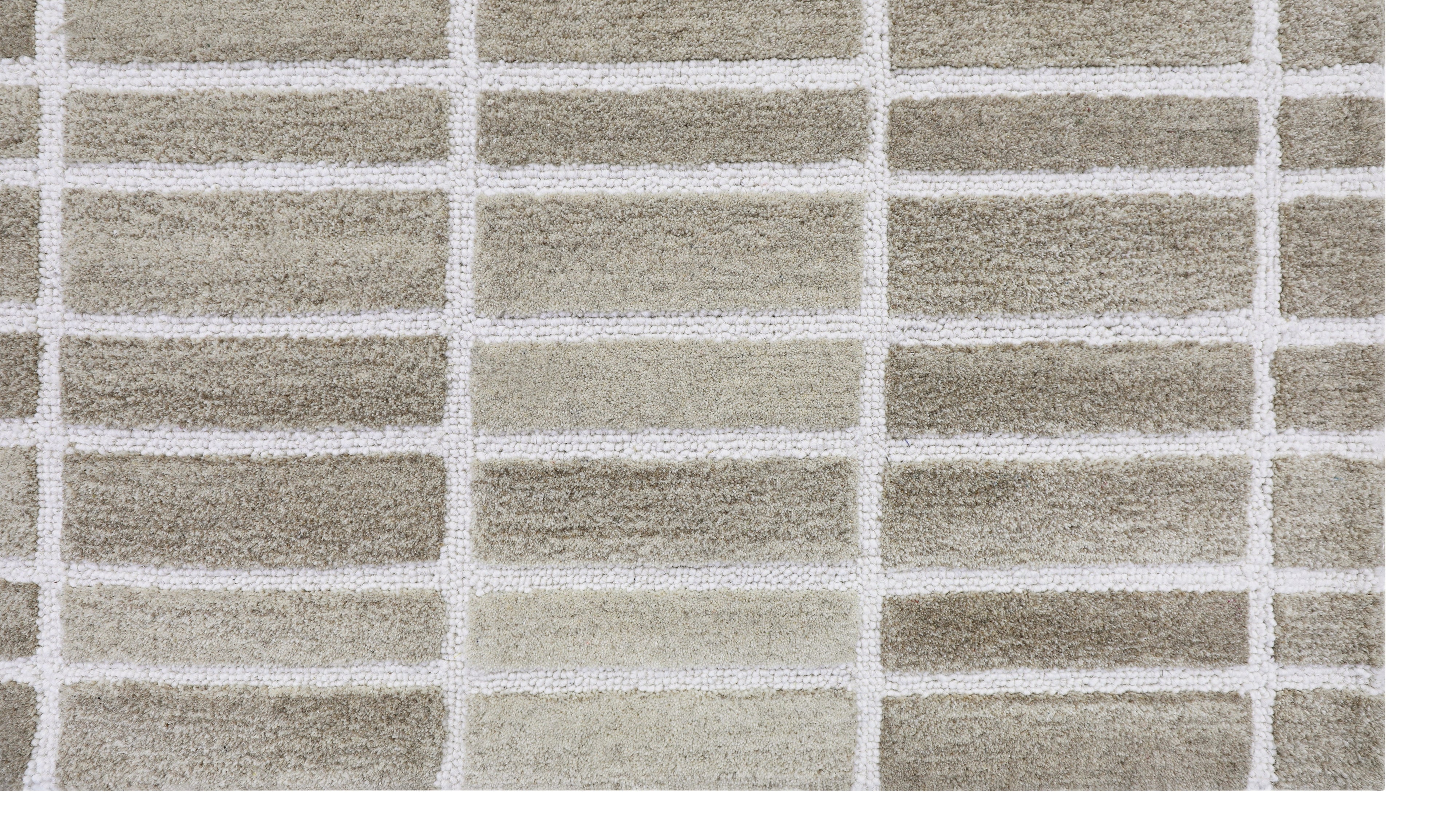 Tile Rug, 8x10, Warm Sand