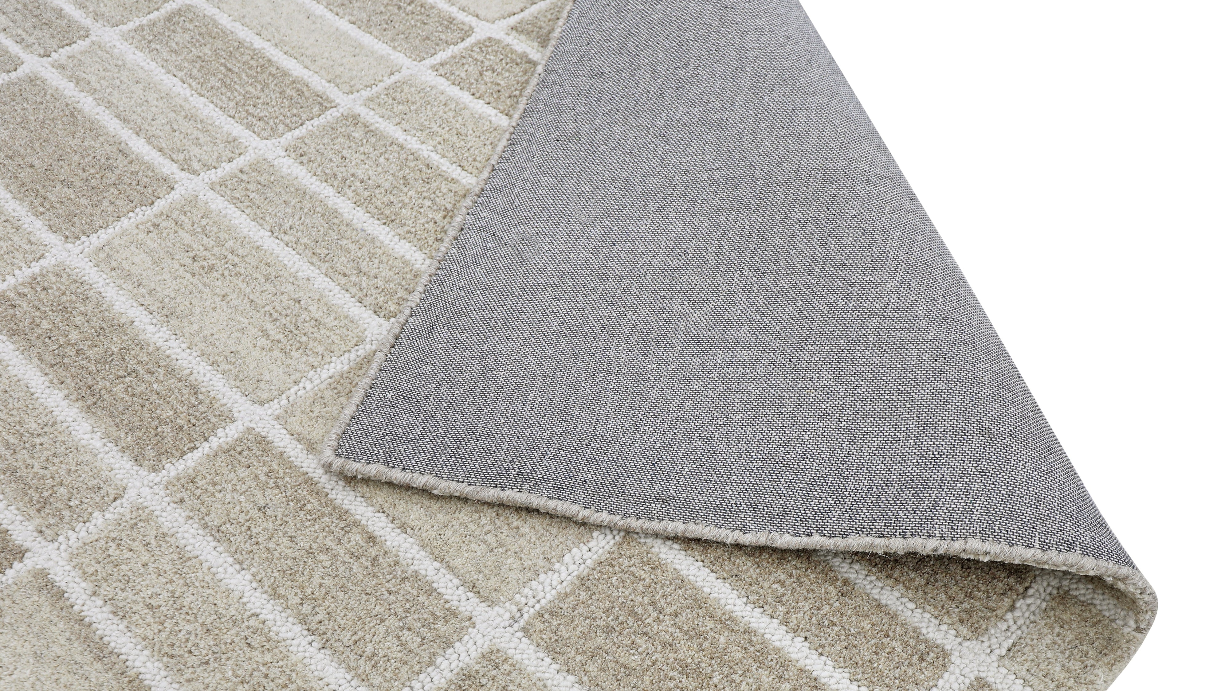 Tile Rug, 8x10, Warm Sand