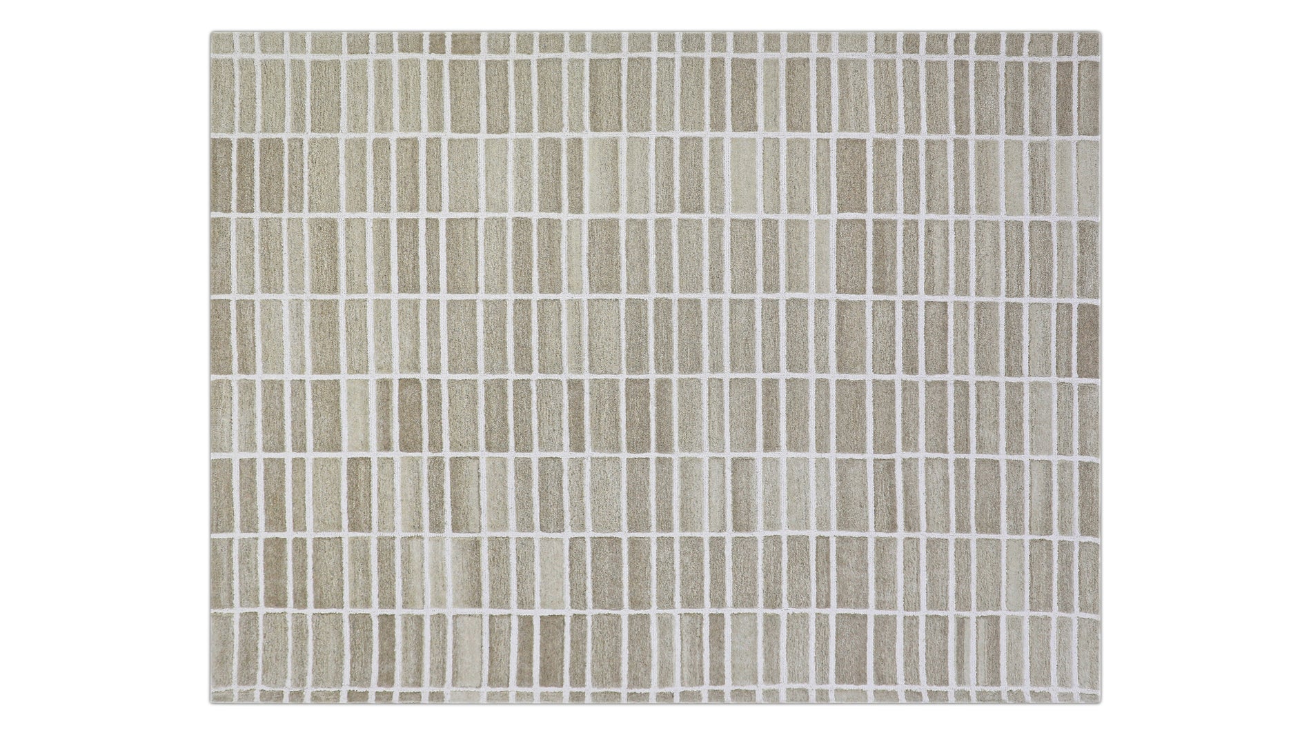 Tile Rug, 8x10, Warm Sand_image