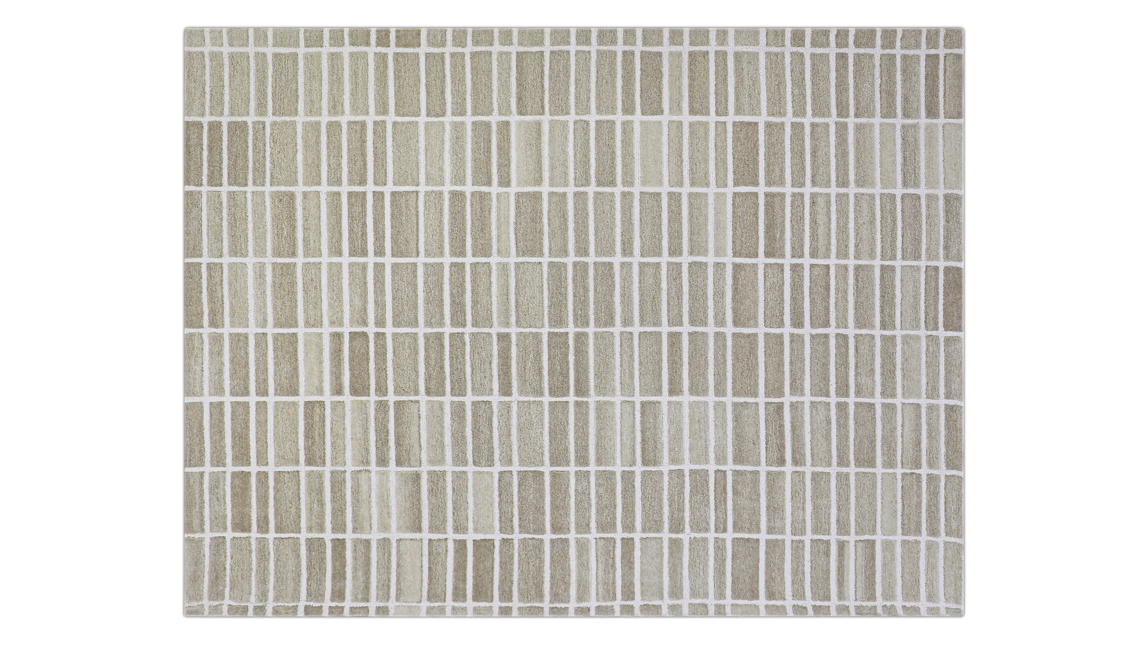 Tile Rug, 8x10, Warm Sand