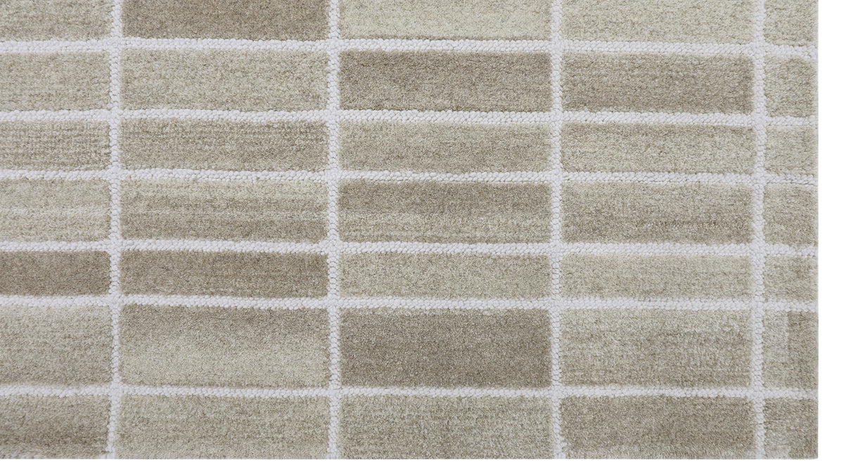 Tile Rig Tile Rug, 9x12, Warm Sand