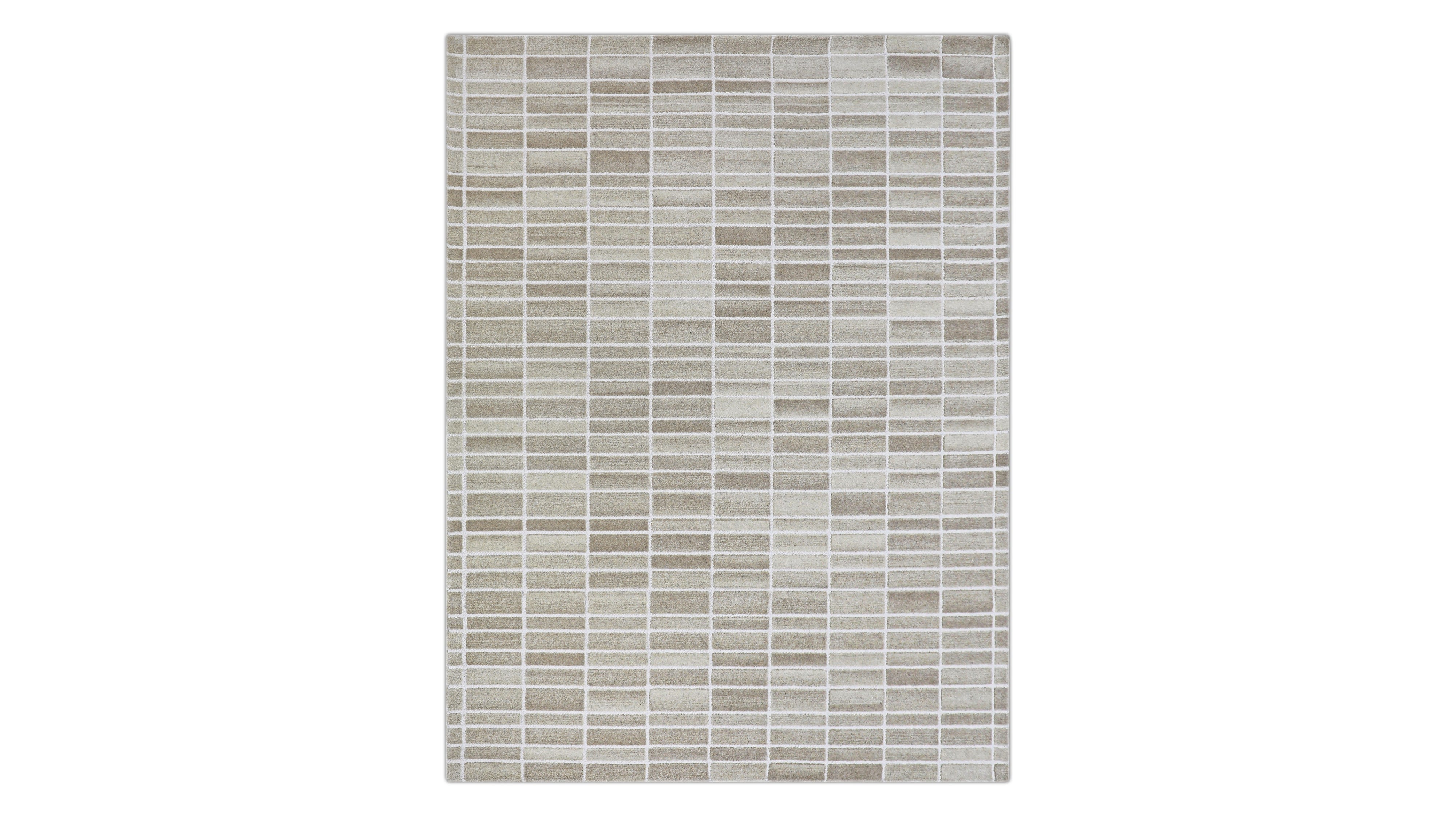 Tile Rug, 9x12, Warm Sand