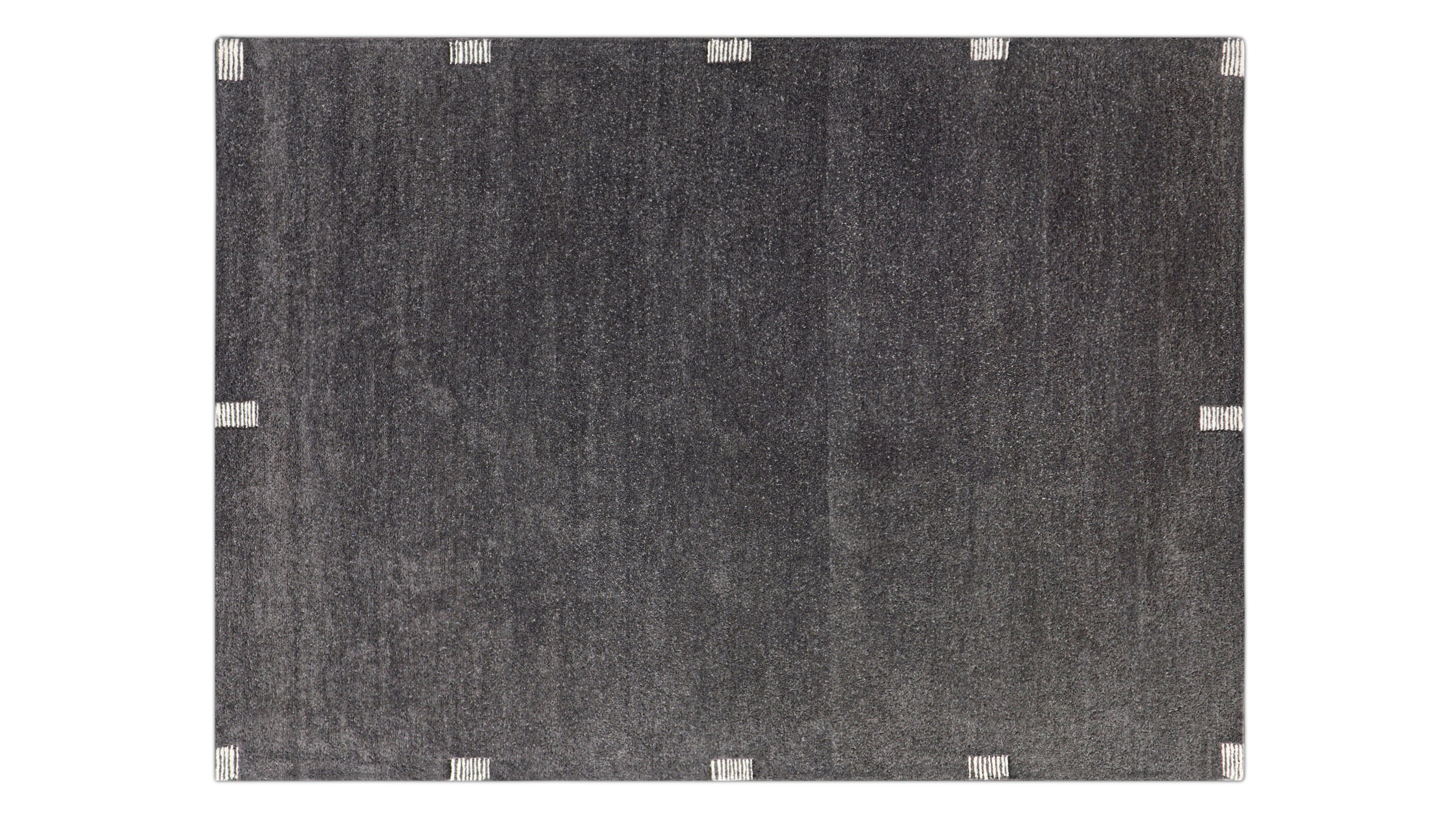 Morse Rug, 6x9, Obsidian