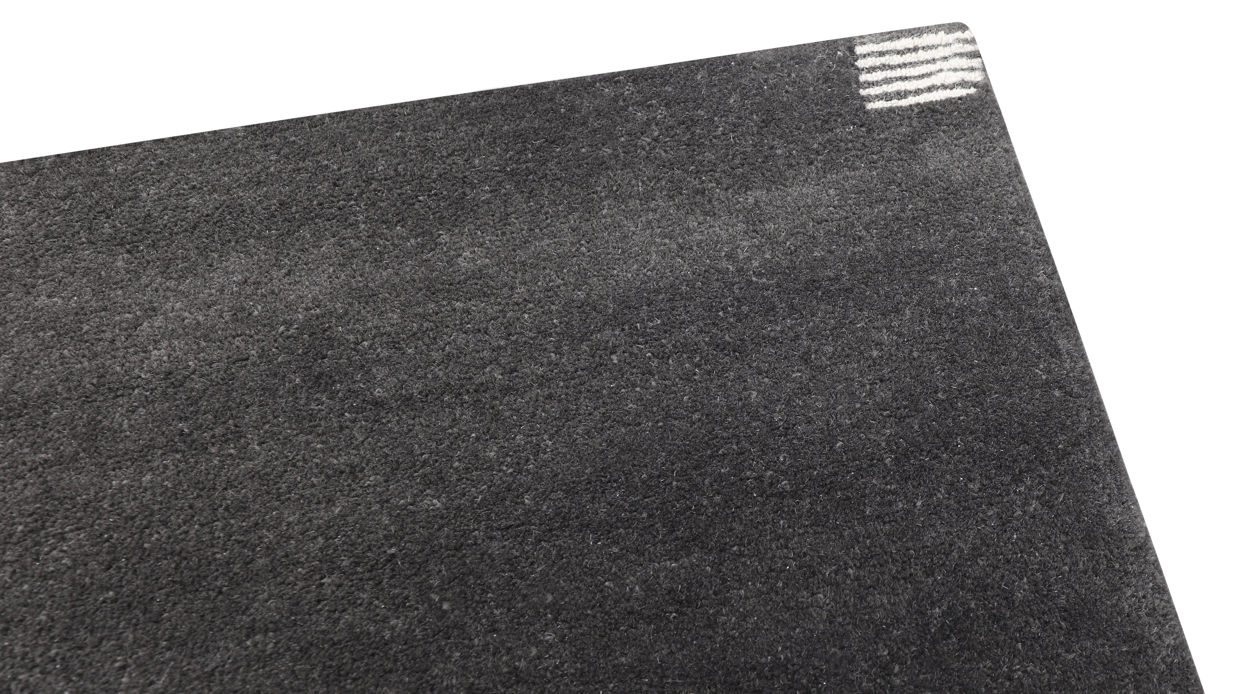 Morse Rug, 8x10, Obsidian