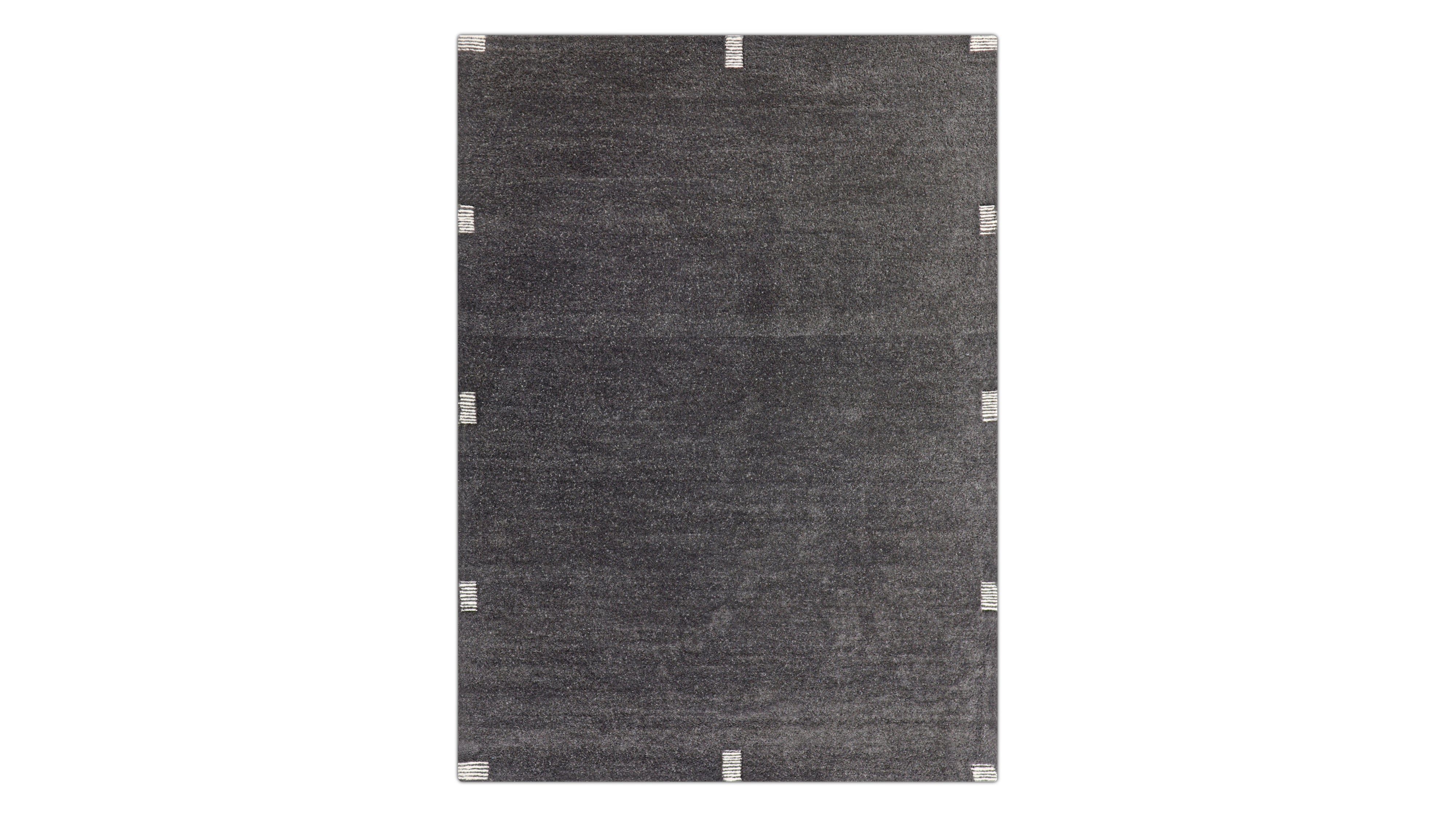 Morse Rug, 8x10, Obsidian