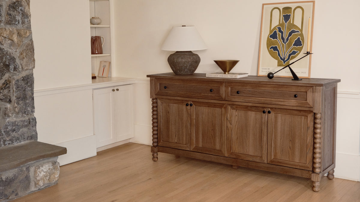 Turner Sideboard, Country Elm — alternate view