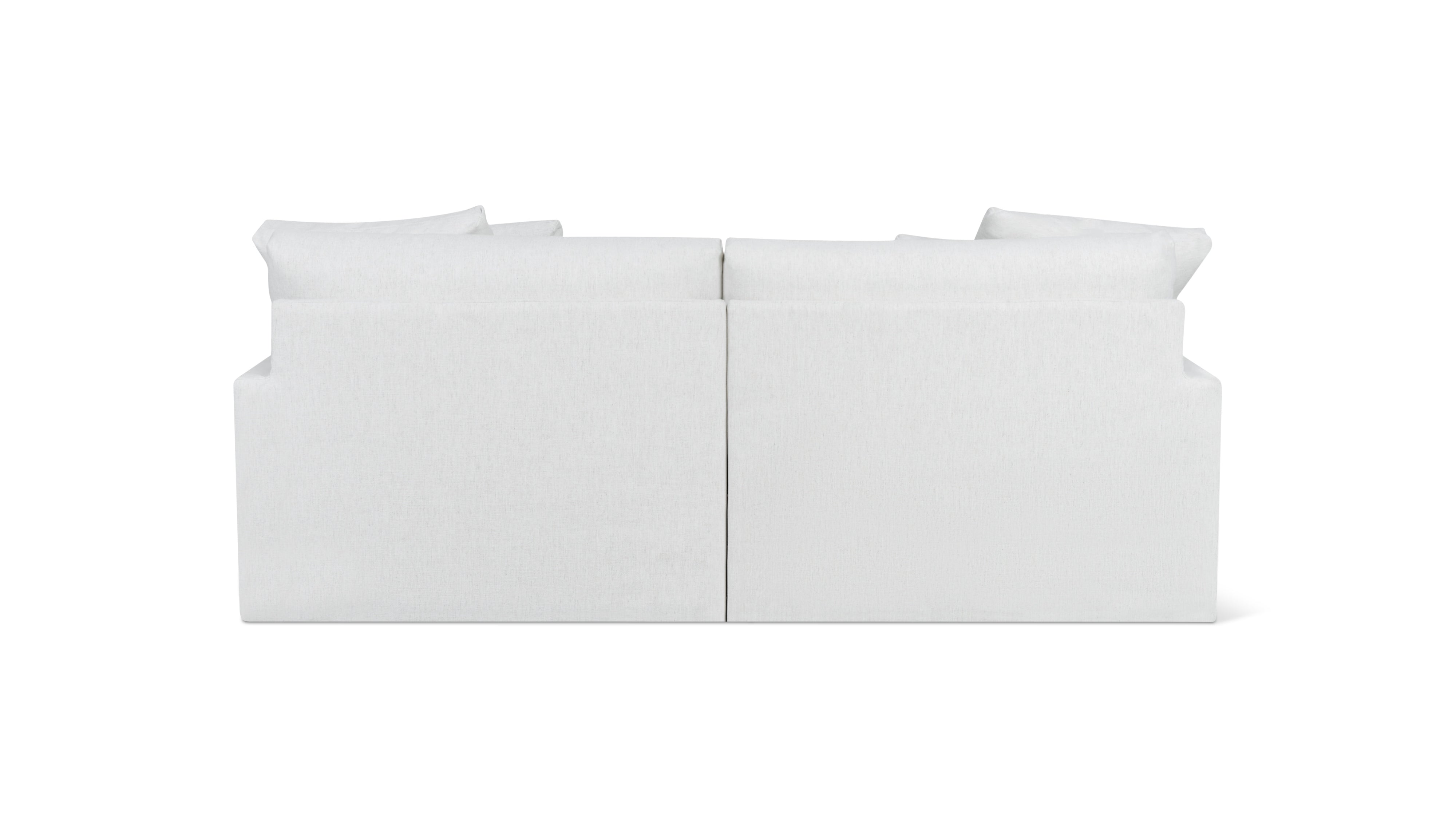 Breeze 2-Piece Modular Sofa, Large, Nomad Snow
