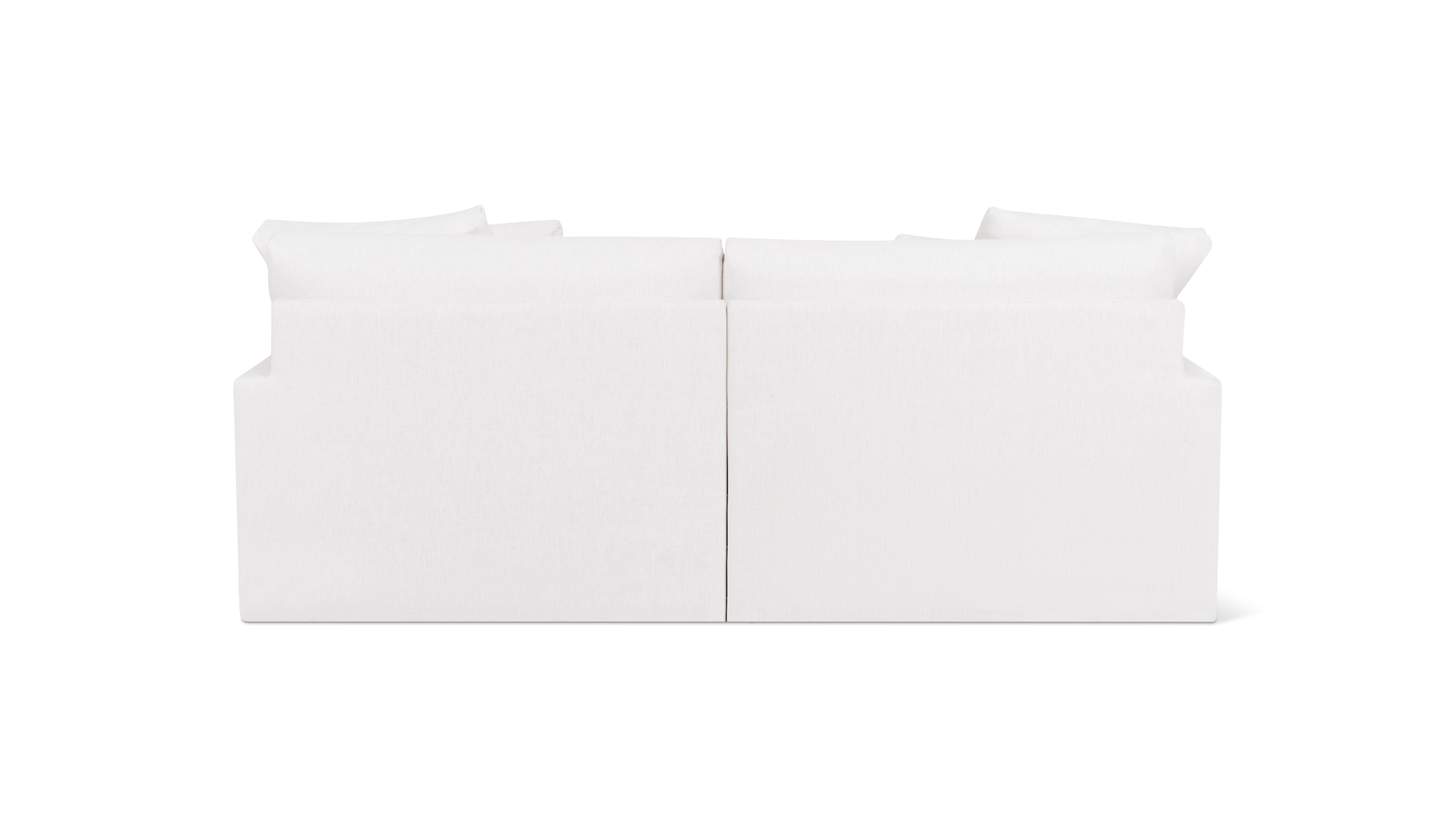 Breeze 2-Piece Modular Sofa, Large, Nomad Snow