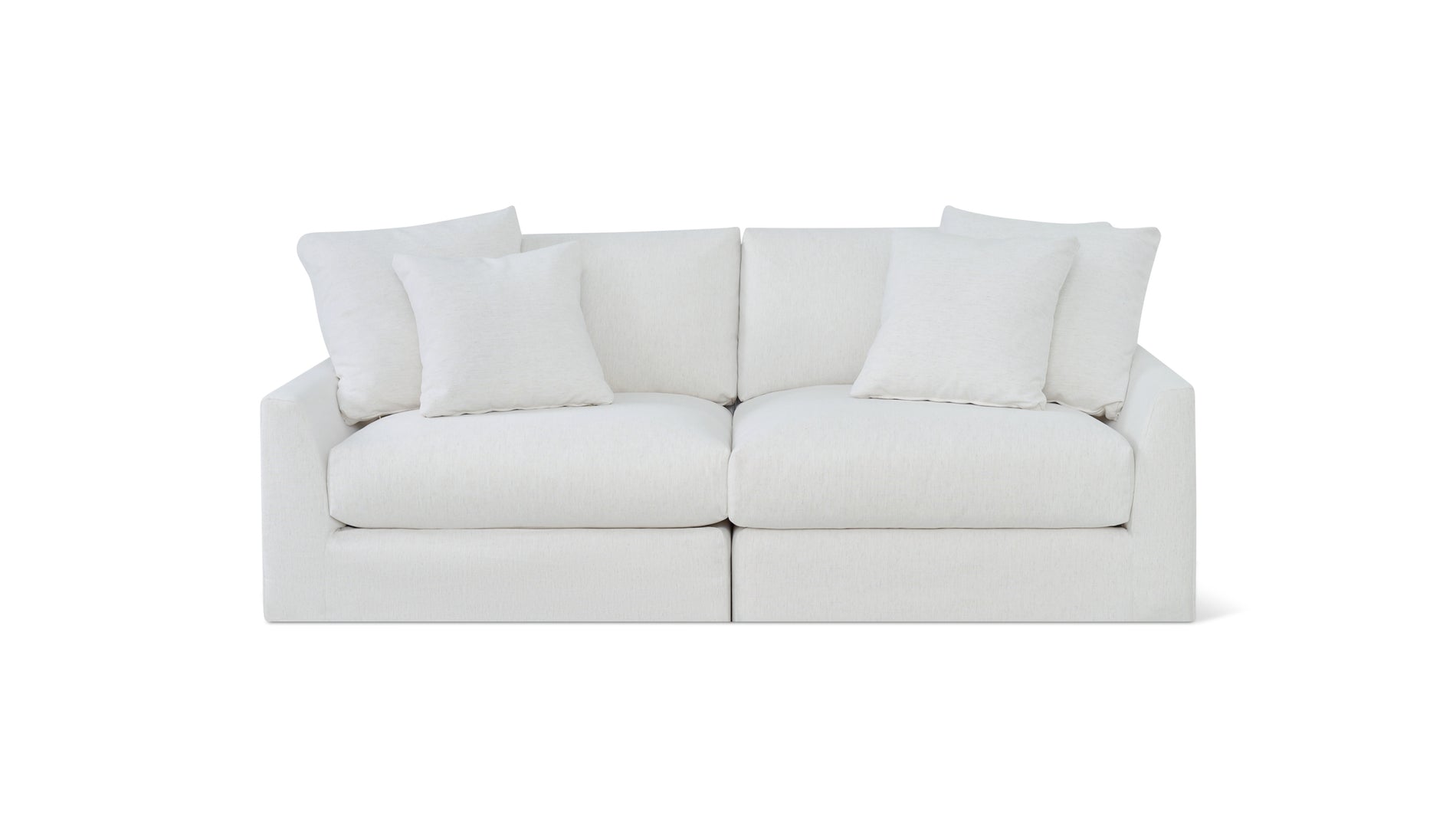 Breeze 2-Piece Modular Sofa, Large, Nomad Snow_image