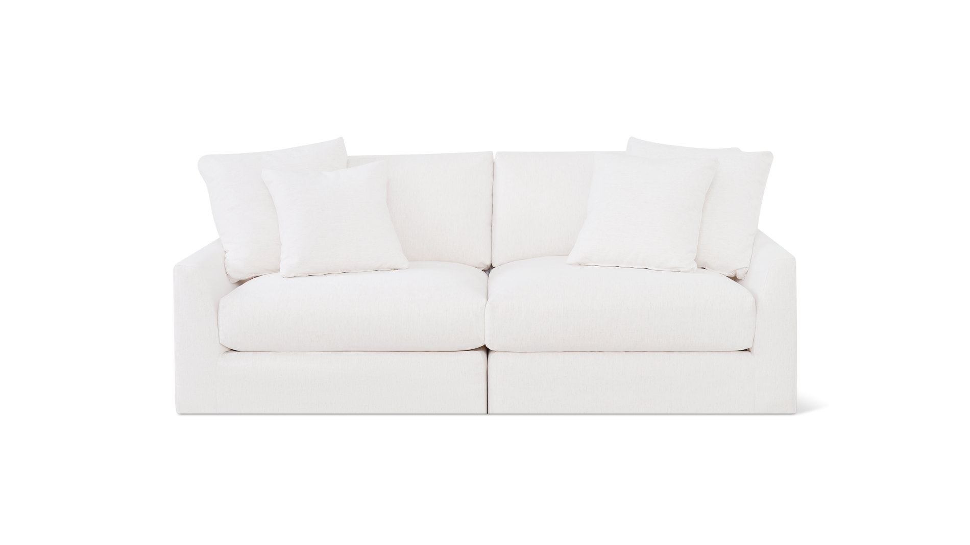 Breeze 2-Piece Modular Sofa, Large, Nomad Snow_image
