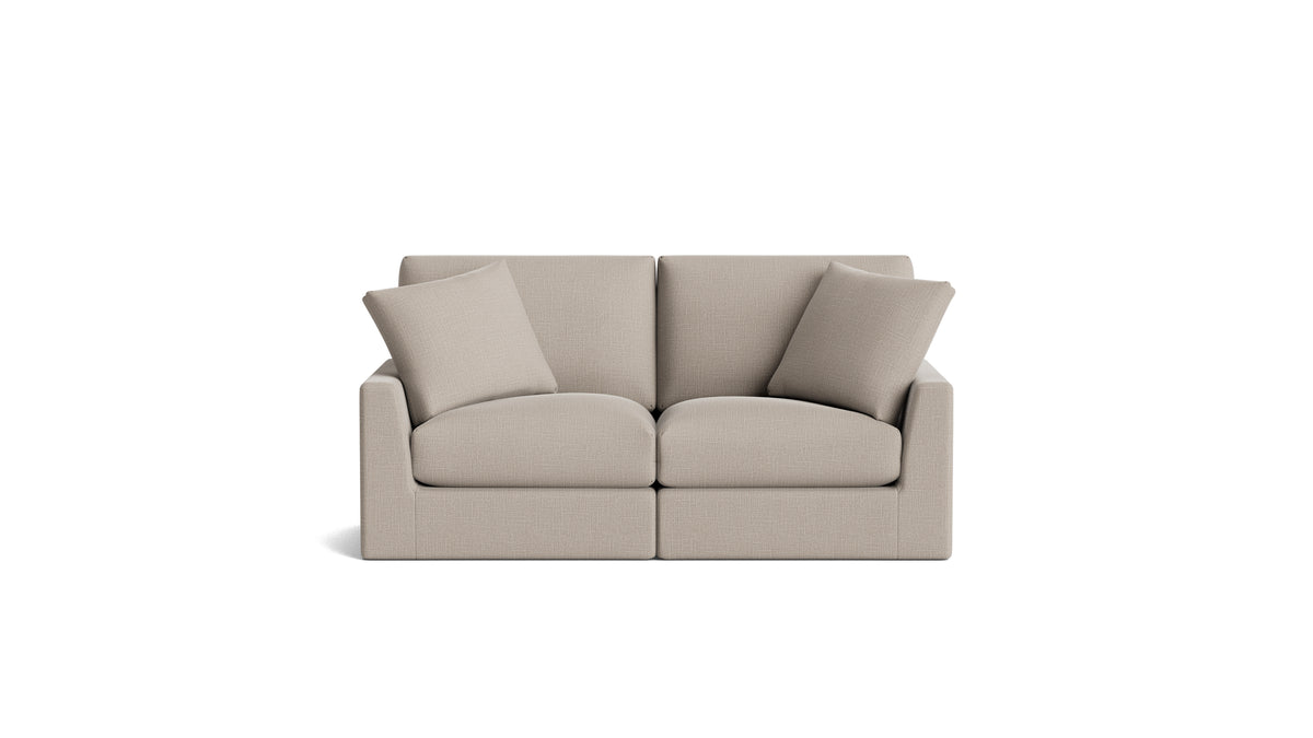 Breeze 2-Piece Modular Sofa, Standard, Light Pebble