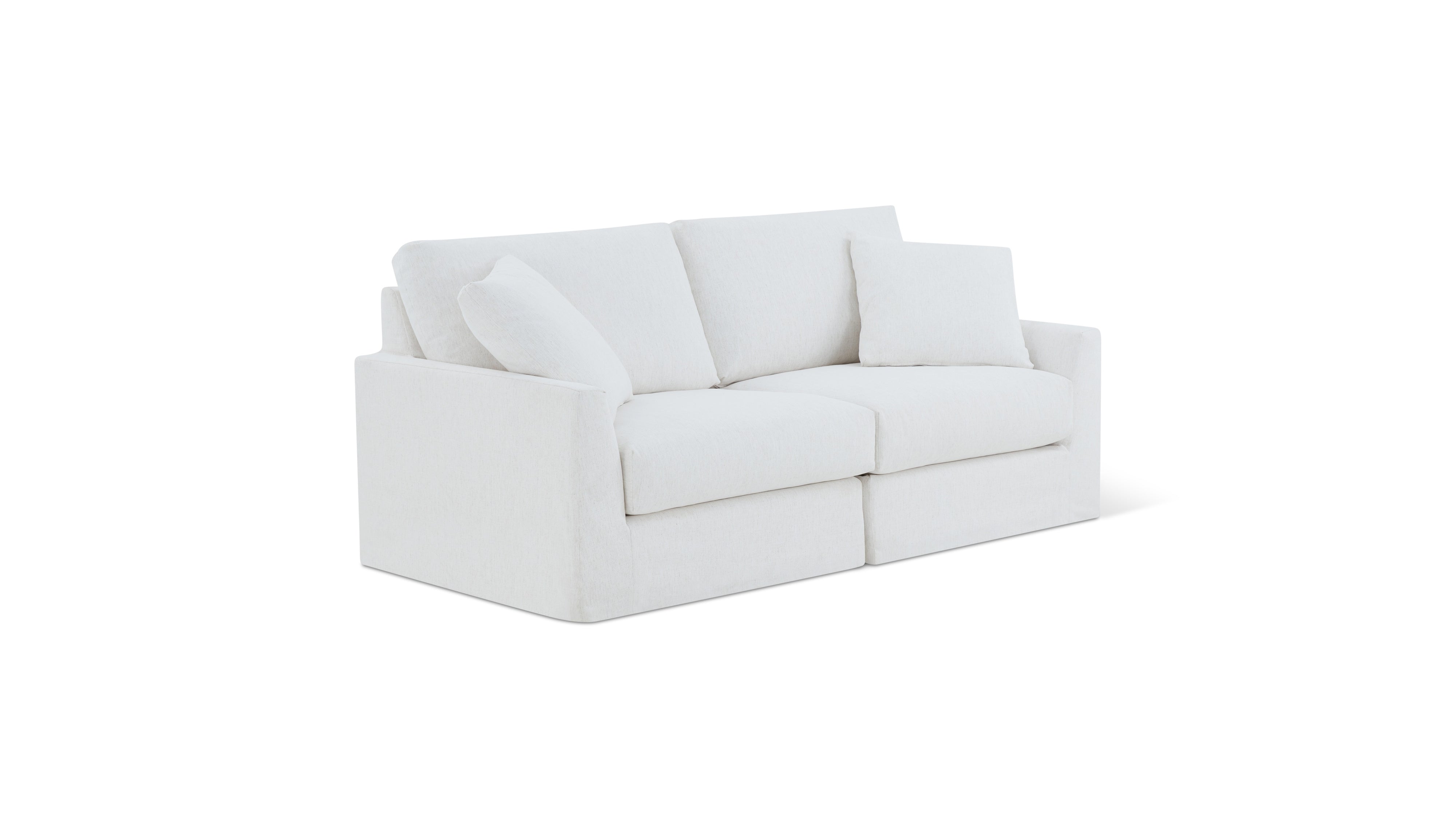 Breeze 2-Piece Modular Sofa, Standard, Nomad Snow