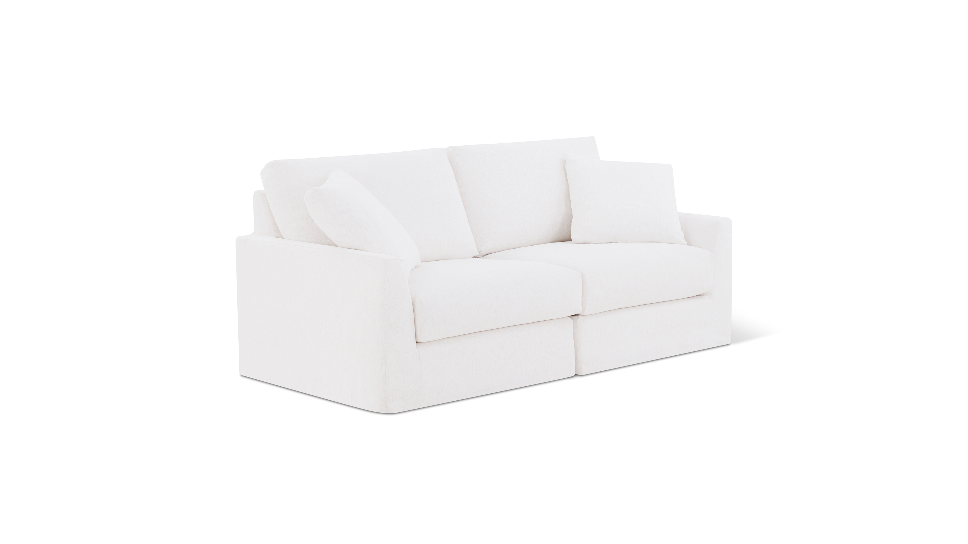 Breeze 2-Piece Modular Sofa, Standard, Nomad Snow