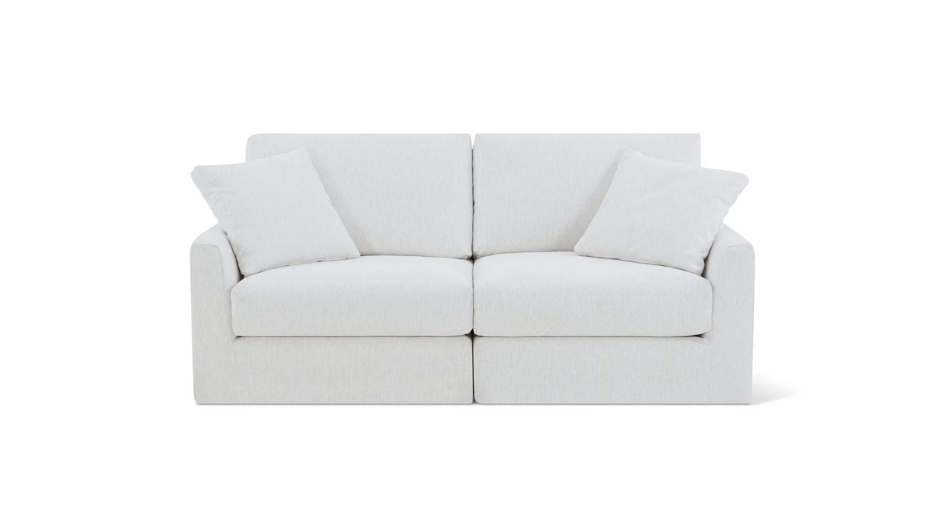 Breeze 2-Piece Modular Sofa, Standard, Nomad Snow_image
