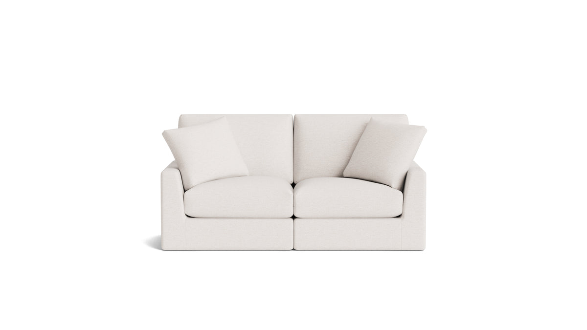 Breeze 2-Piece Modular Sofa, Standard, Nomad Snow