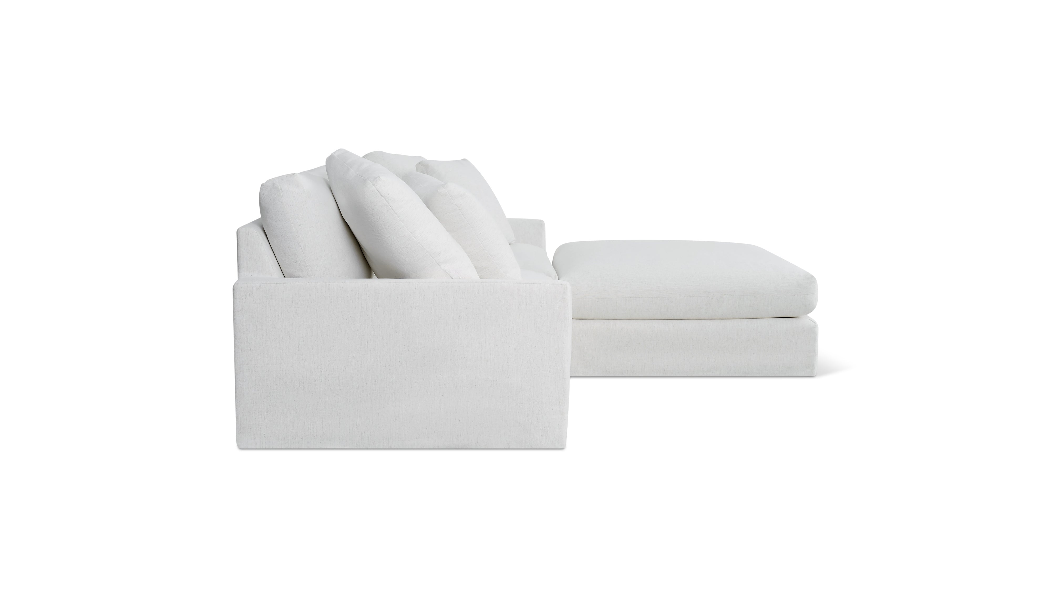 Breeze 3-Piece Modular Sectional, Large, Nomad Snow