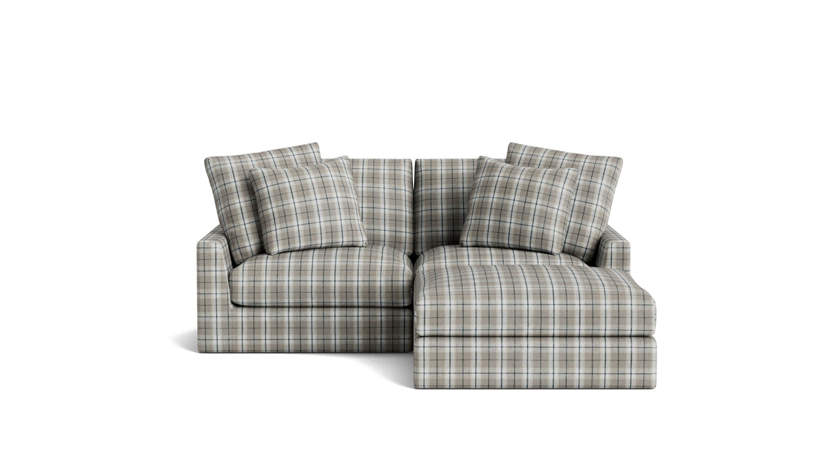 Breeze 3-Piece Modular Sectional, Large, Hudson Check_image