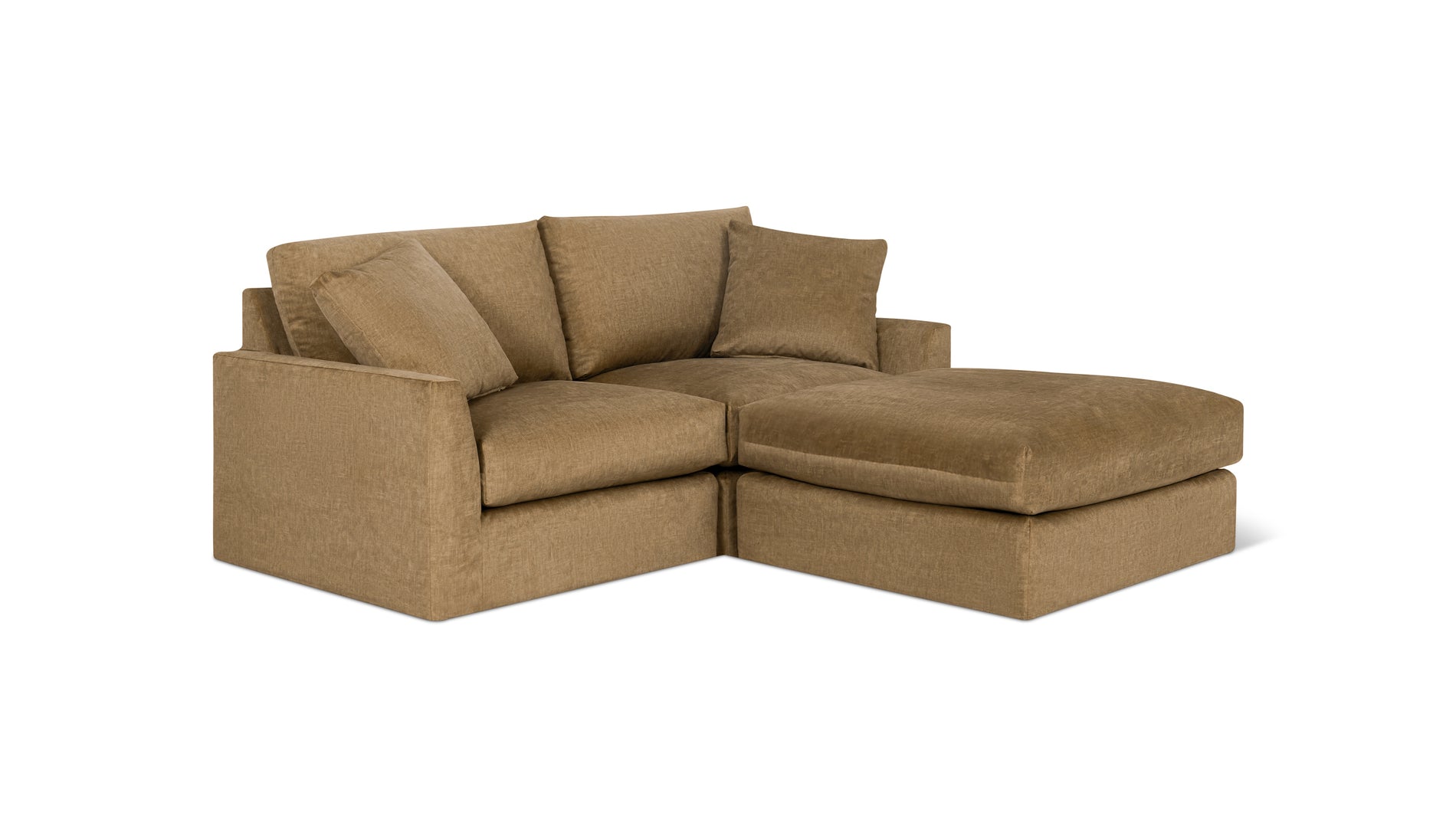 Breeze 3-Piece Modular Sectional, Standard, Bronze_image