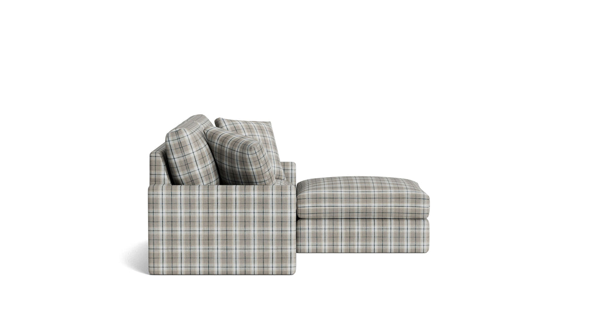 Breeze 3-Piece Modular Sectional, Standard, Hudson Check