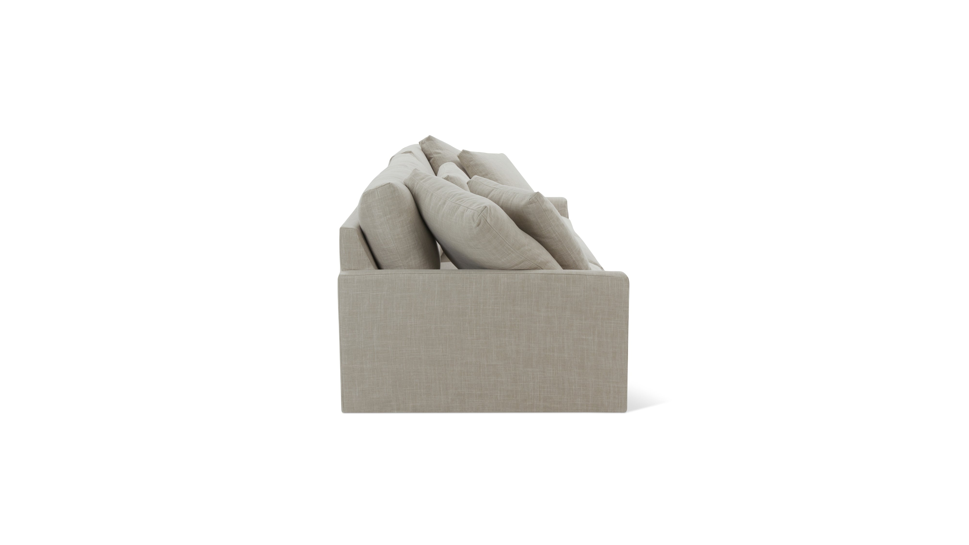 Breeze 3-Piece Modular Sofa, Large, Light Pebble