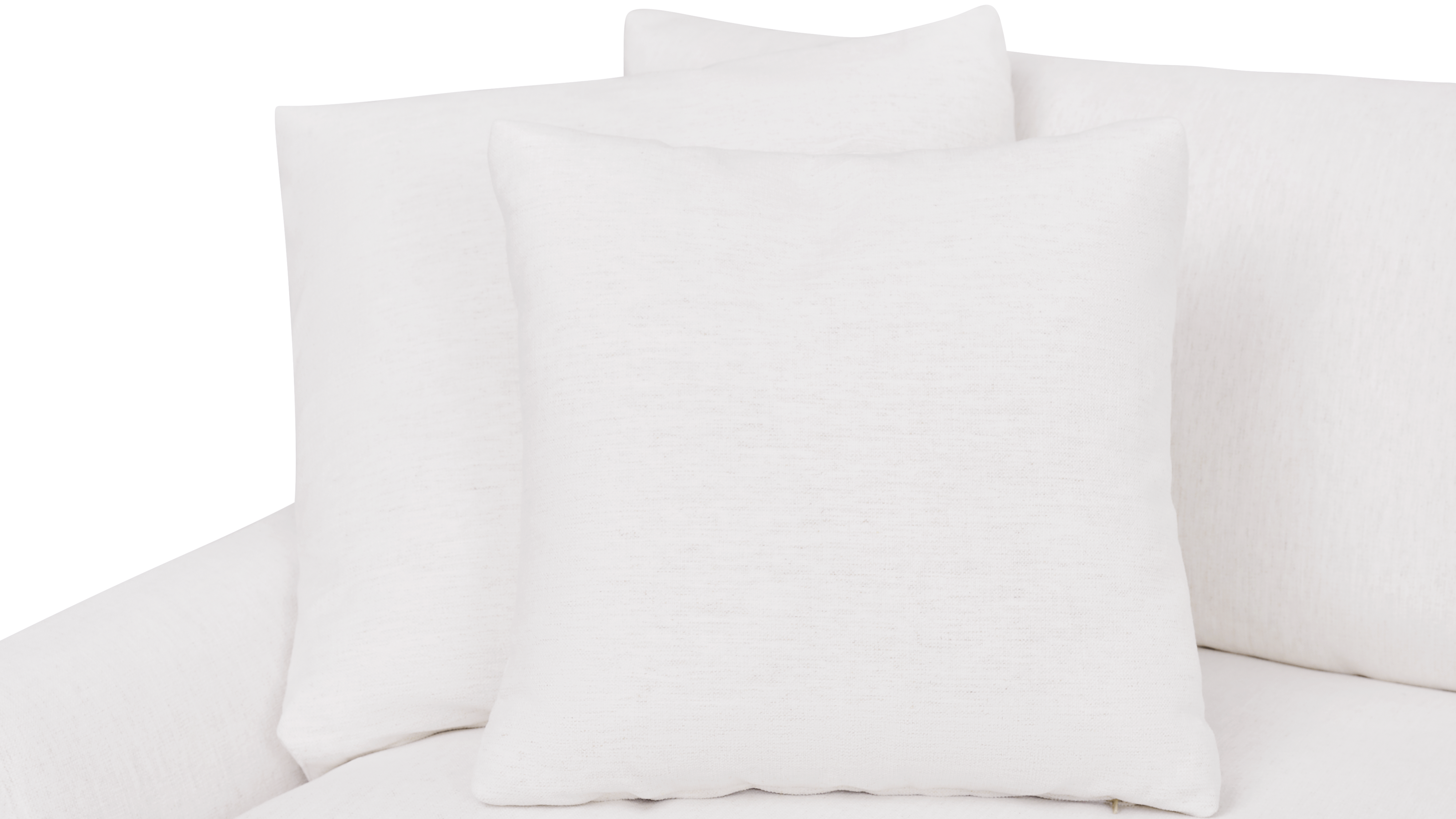 Breeze 3-Piece Modular Sofa, Large, Nomad Snow