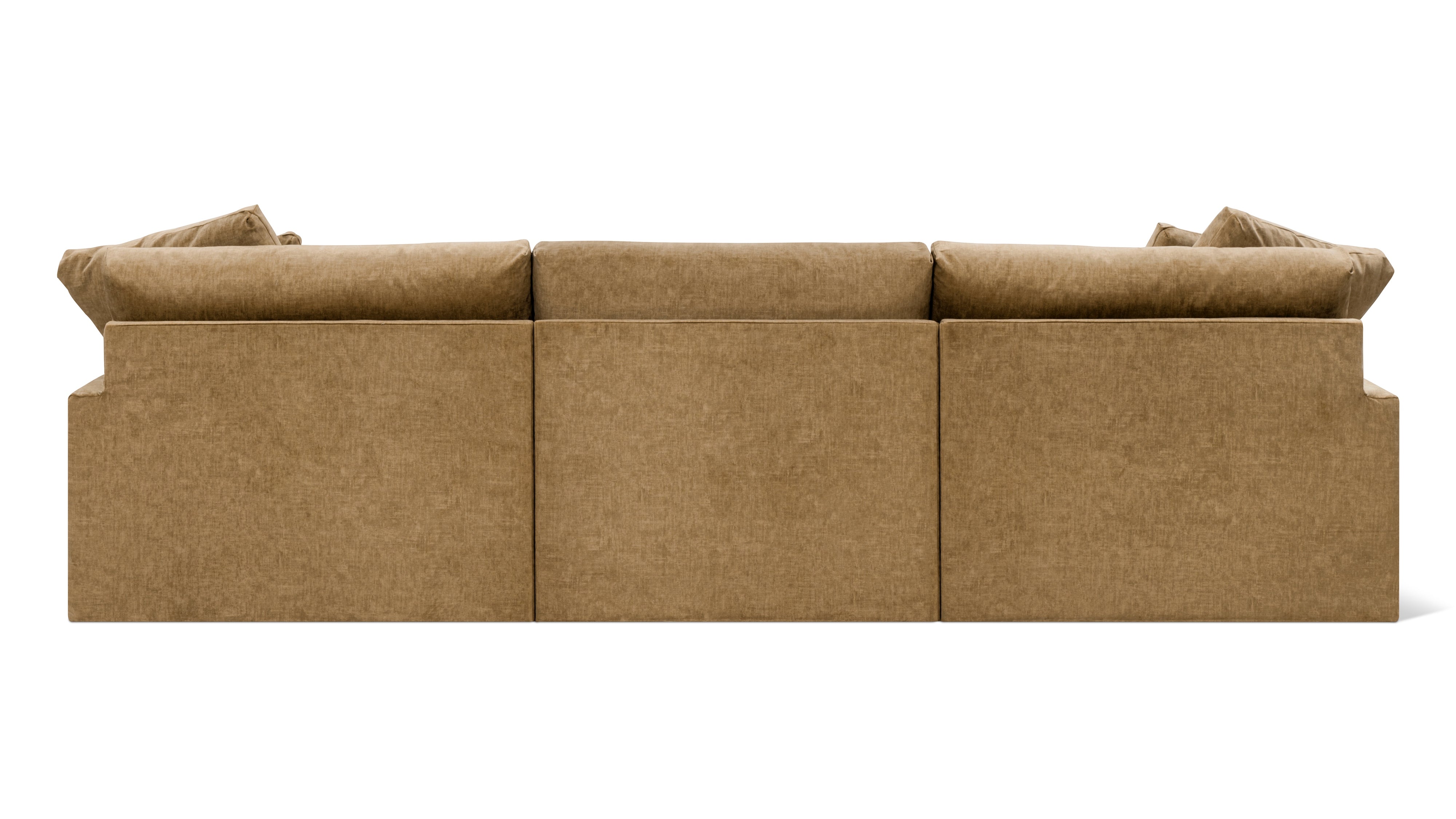 Breeze 3-Piece Modular Sofa, Large, Bronze