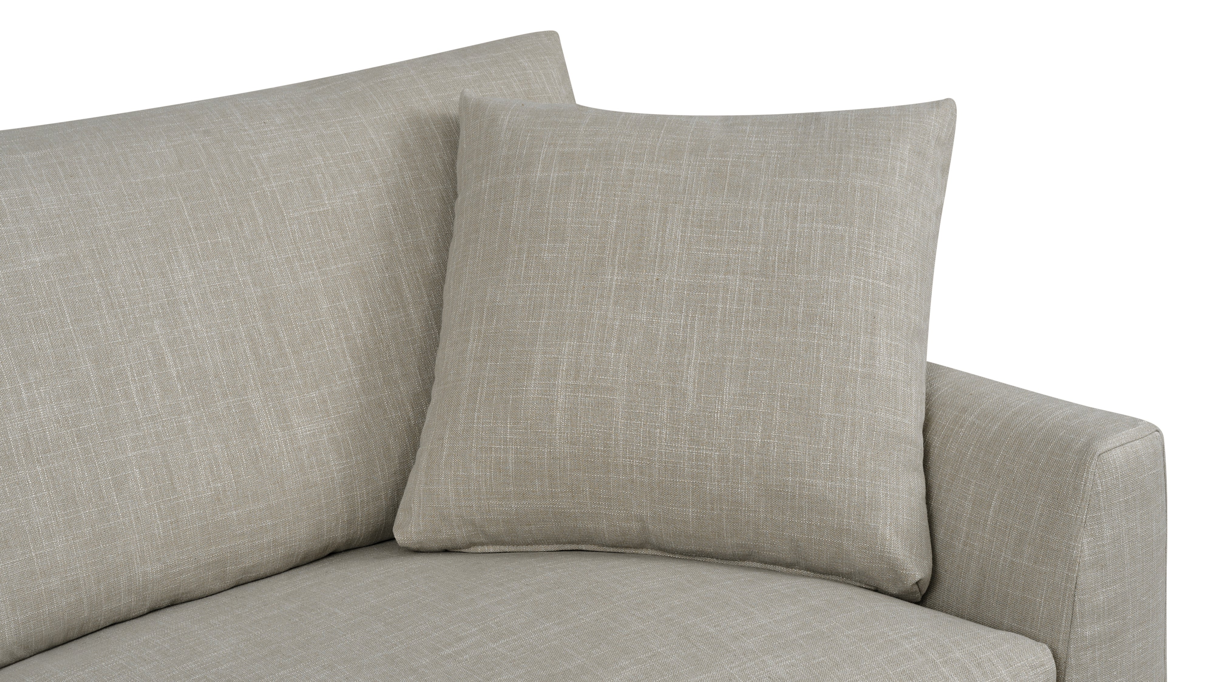 Breeze 3-Piece Modular Sofa, Standard, Light Pebble