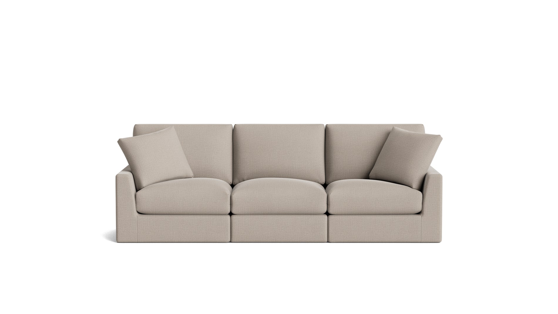 Breeze 3-Piece Modular Sofa, Standard, Light Pebble_image