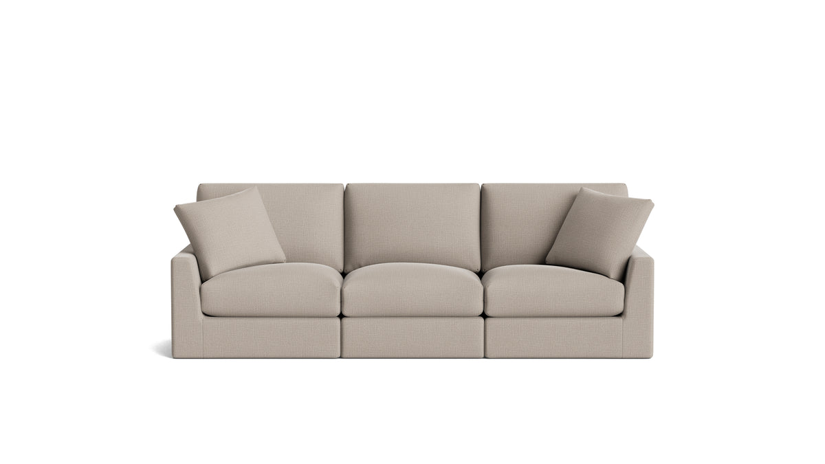 Breeze 3-Piece Modular Sofa, Standard, Light Pebble