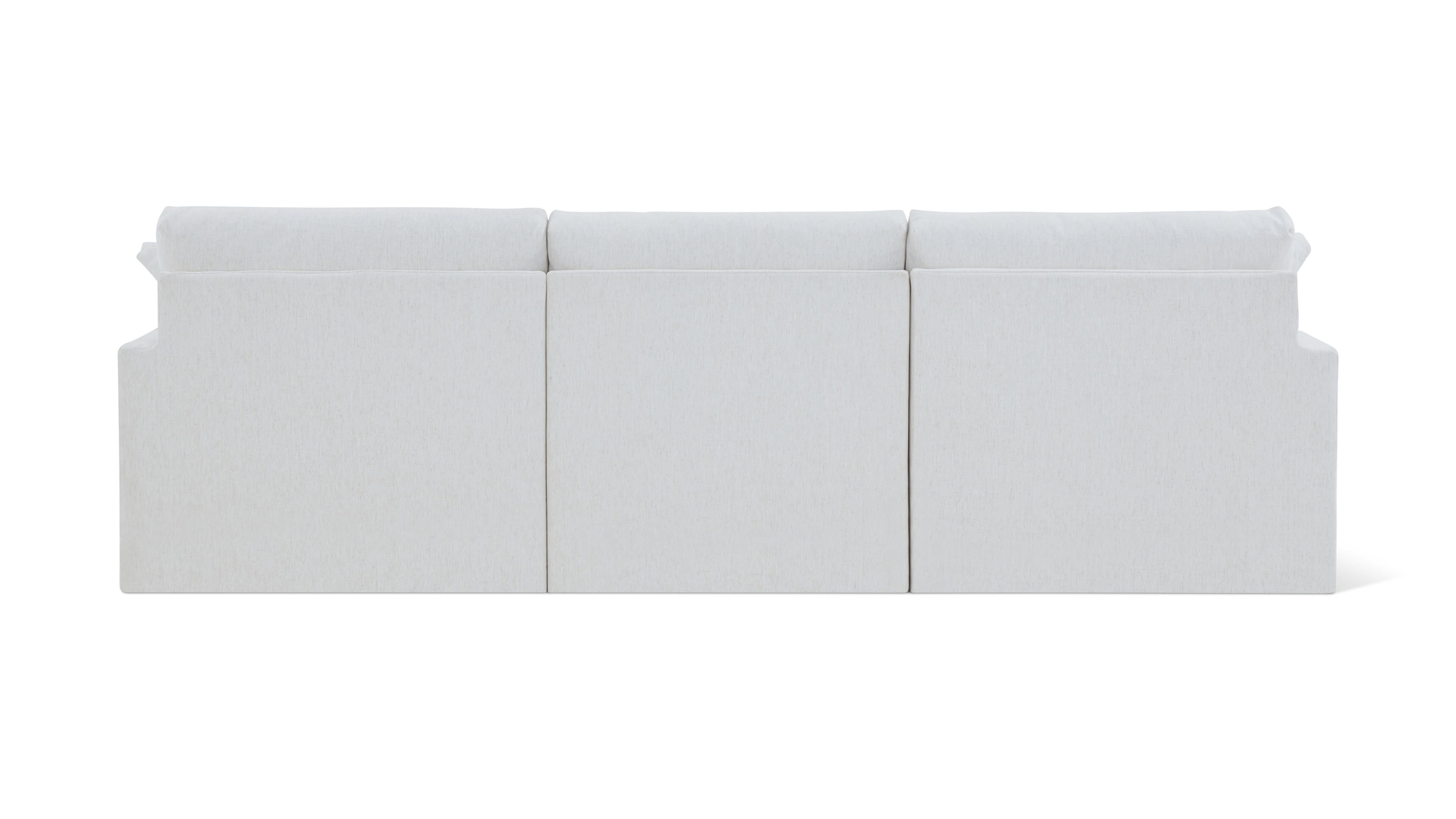 Breeze 3-Piece Modular Sofa, Standard, Nomad Snow