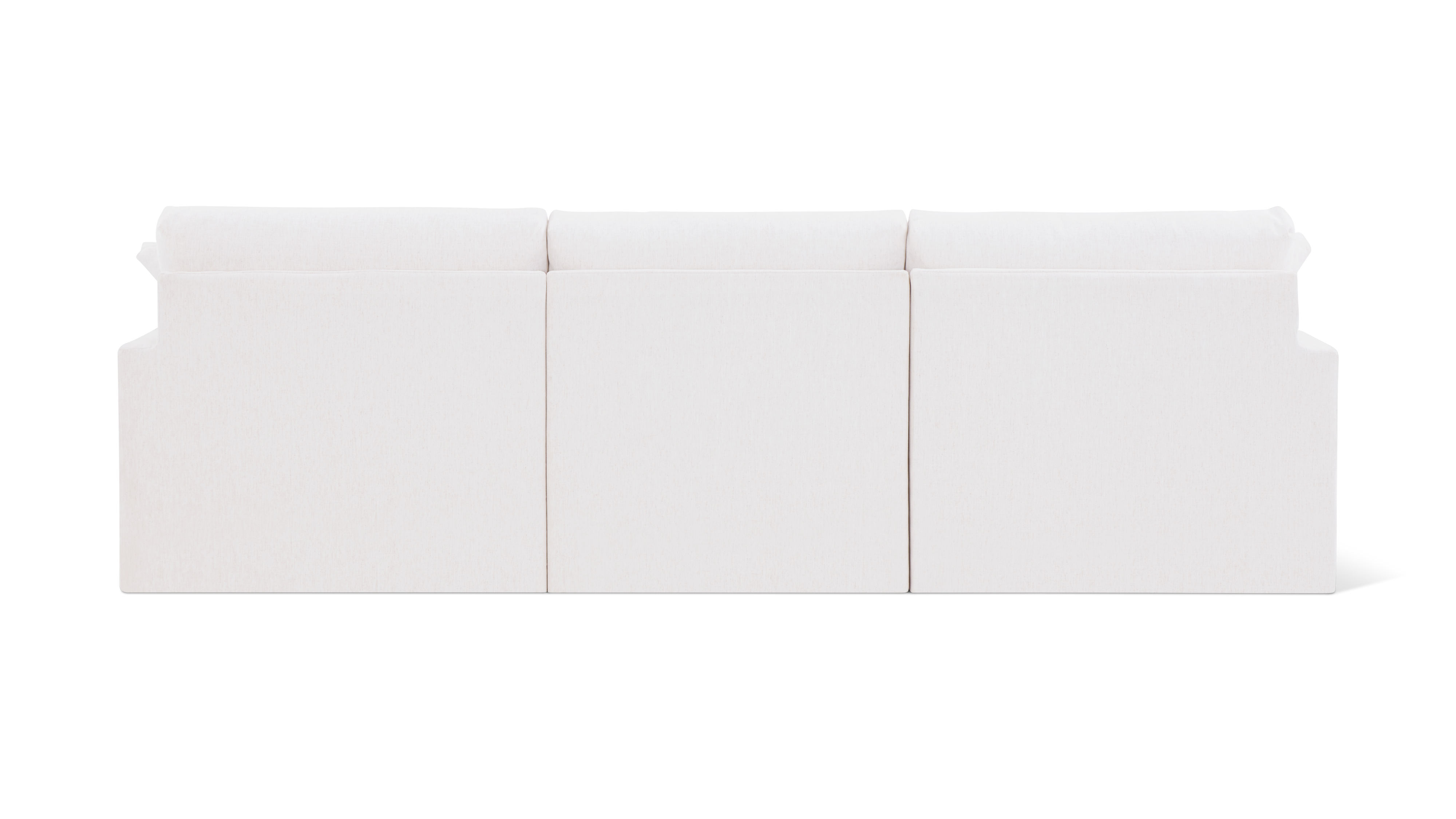 Breeze 3-Piece Modular Sofa, Standard, Nomad Snow