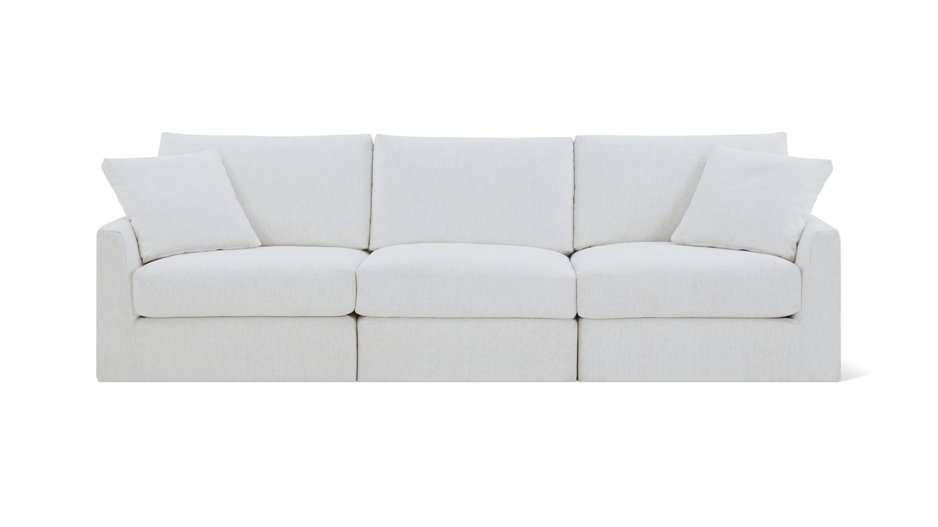Breeze 3-Piece Modular Sofa, Standard, Nomad Snow_image