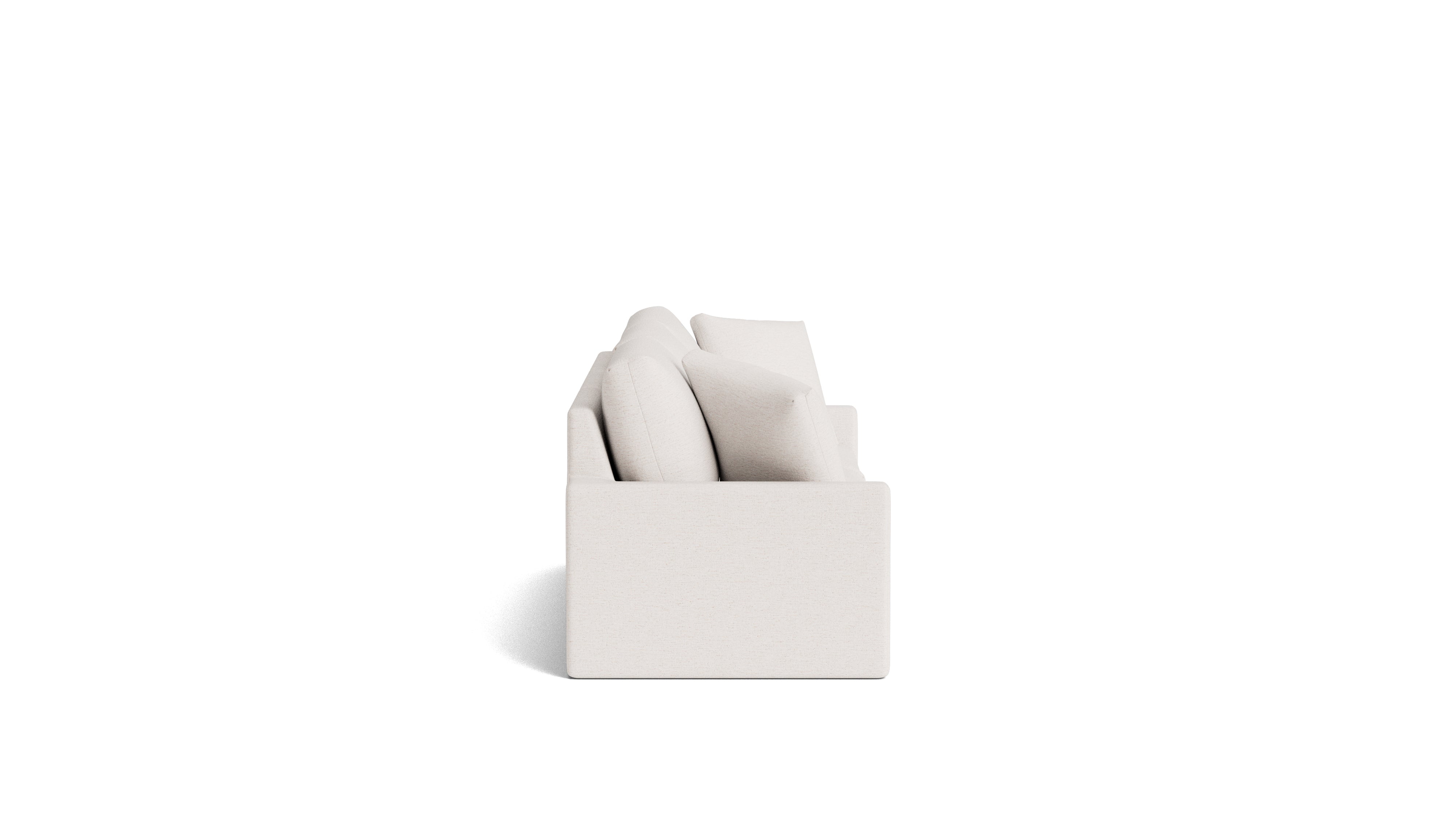 Breeze 3-Piece Modular Sofa, Standard, Nomad Snow