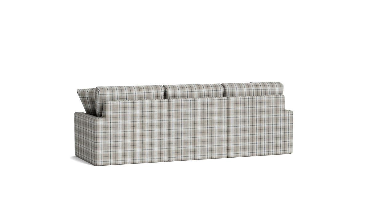 Breeze 3-Piece Modular Sofa, Standard, Hudson Check