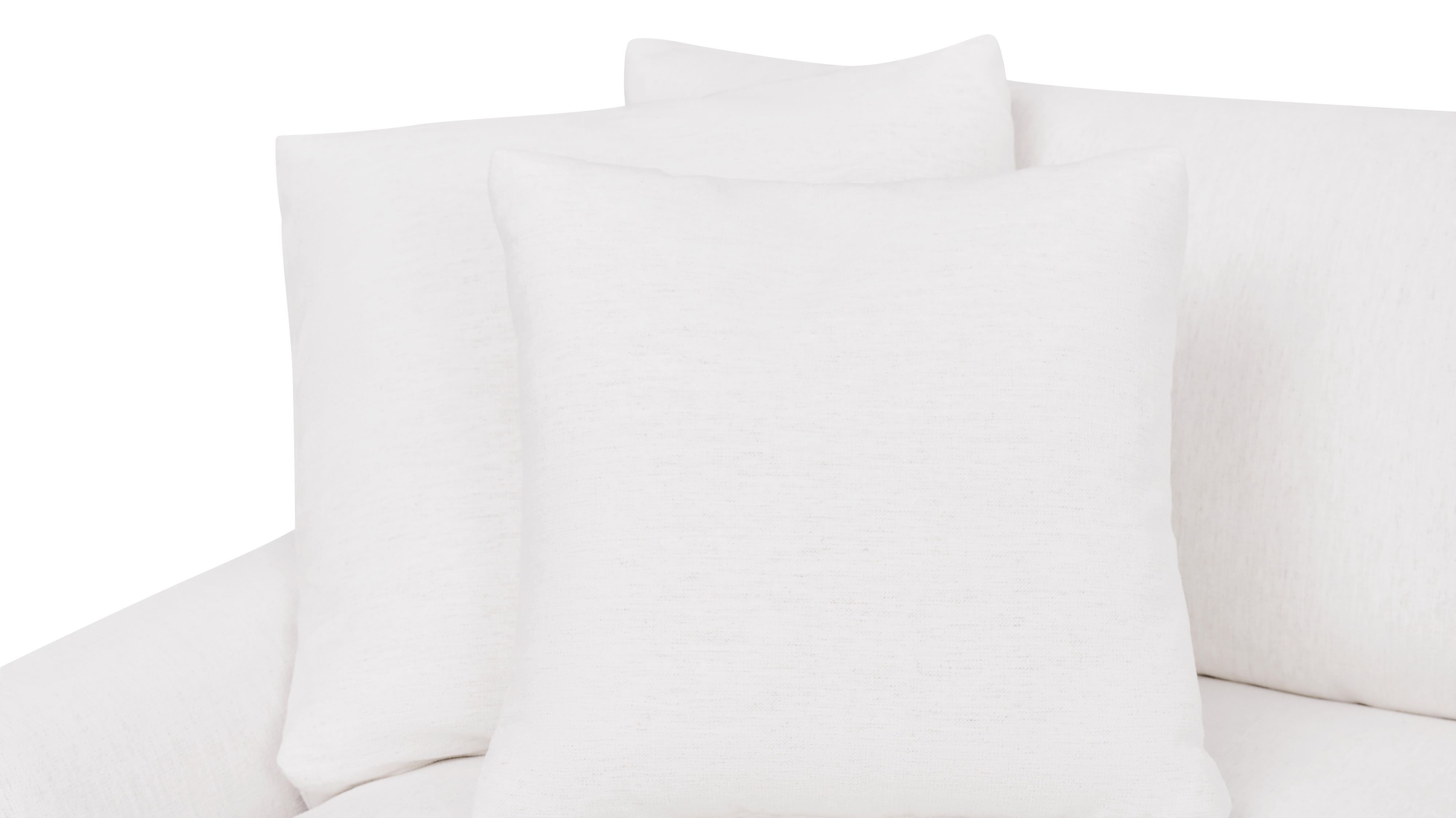 Breeze 4-Piece Modular Sectional, Large, Nomad Snow