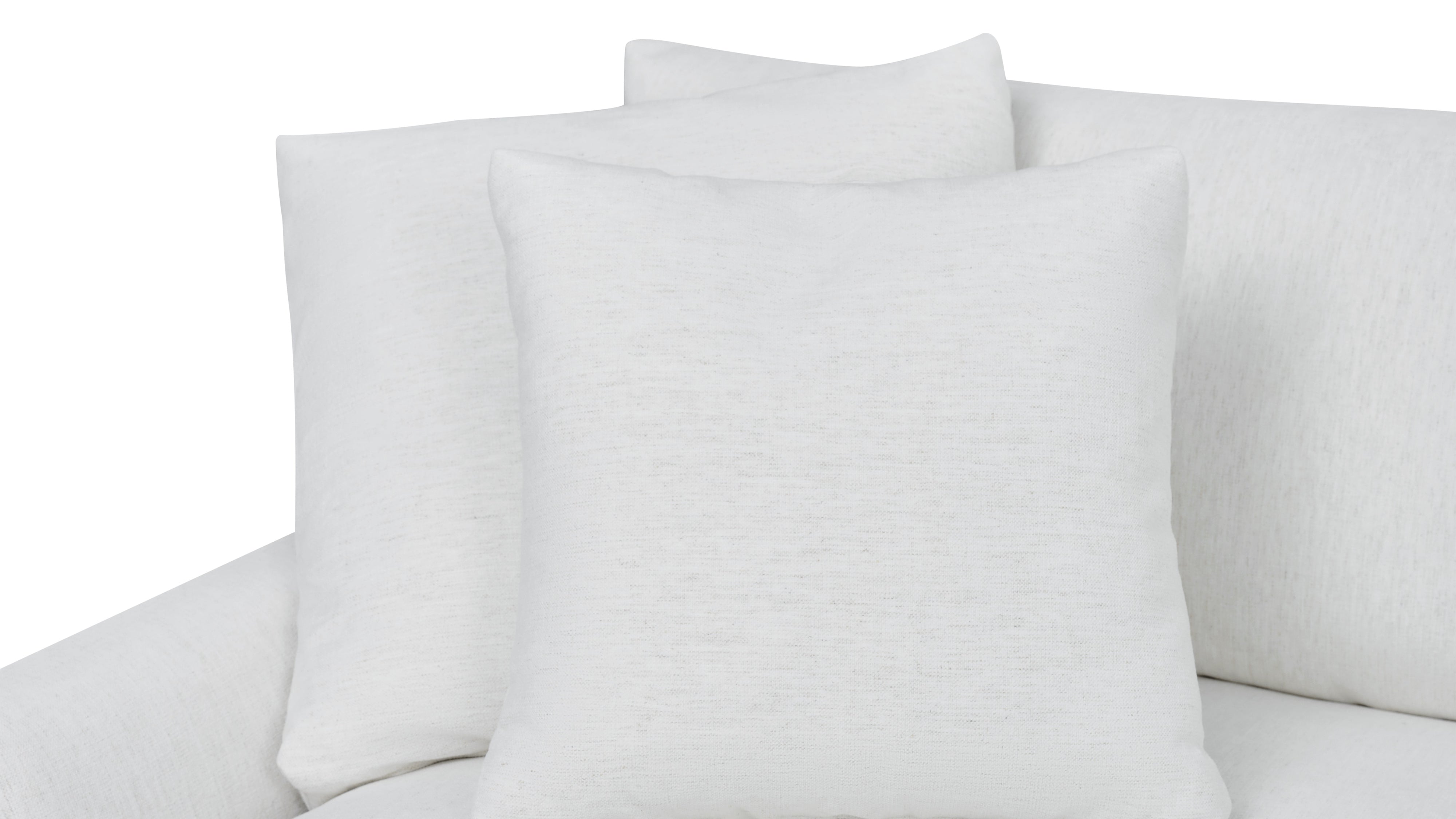 Breeze 4-Piece Modular Sectional Left, Large, Nomad Snow