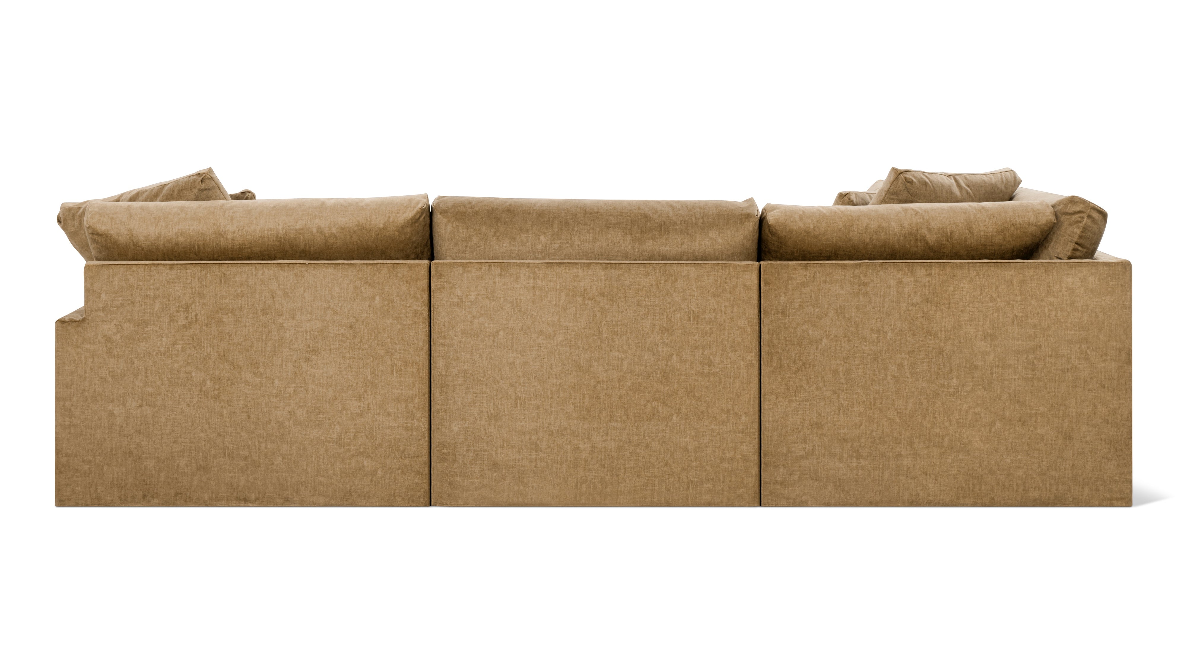 Breeze 4-Piece Modular Sectional Left, Large, Bronze
