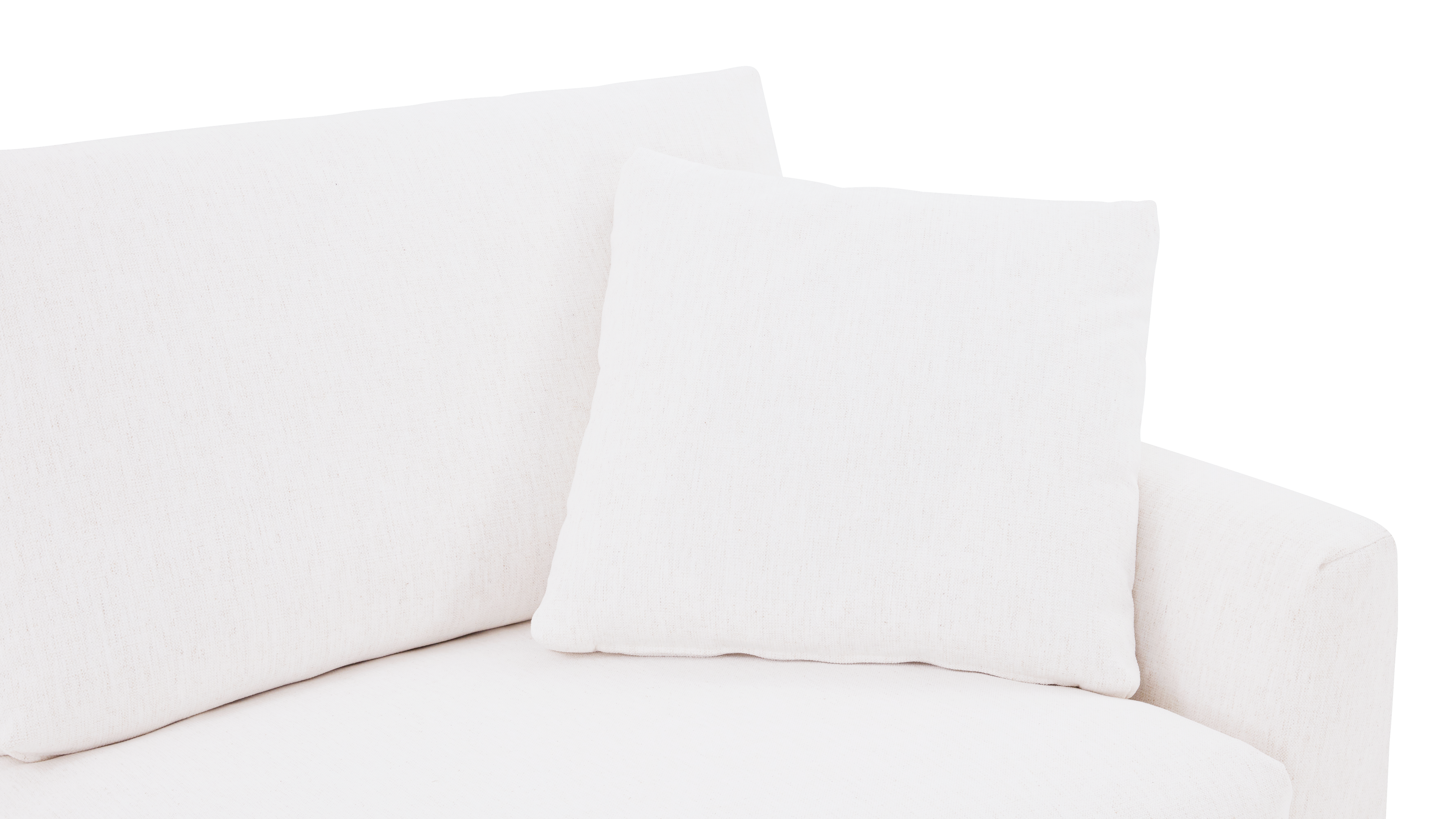 Breeze 4-Piece Modular Sectional Left, Standard, Nomad Snow
