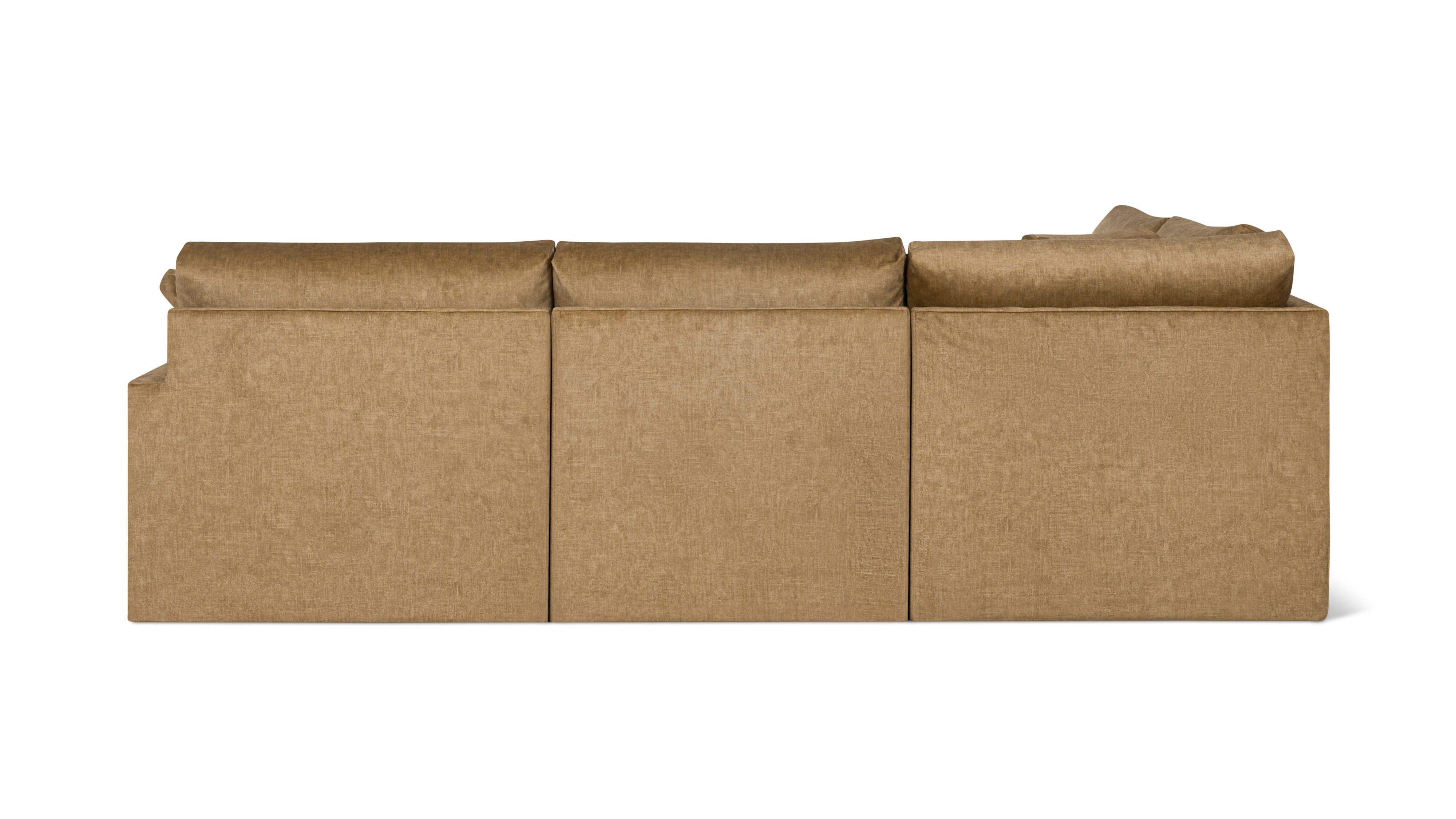 Breeze 4-Piece Modular Sectional Left, Standard, Bronze