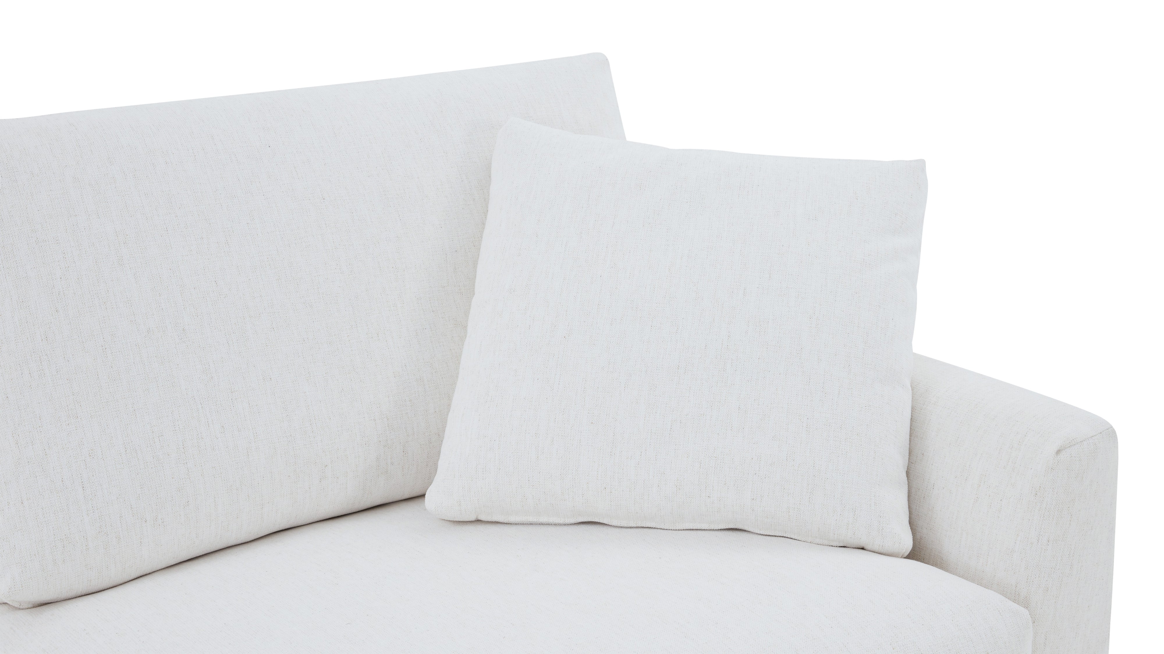 Breeze 4-Piece Modular Sectional Right, Standard, Nomad Snow