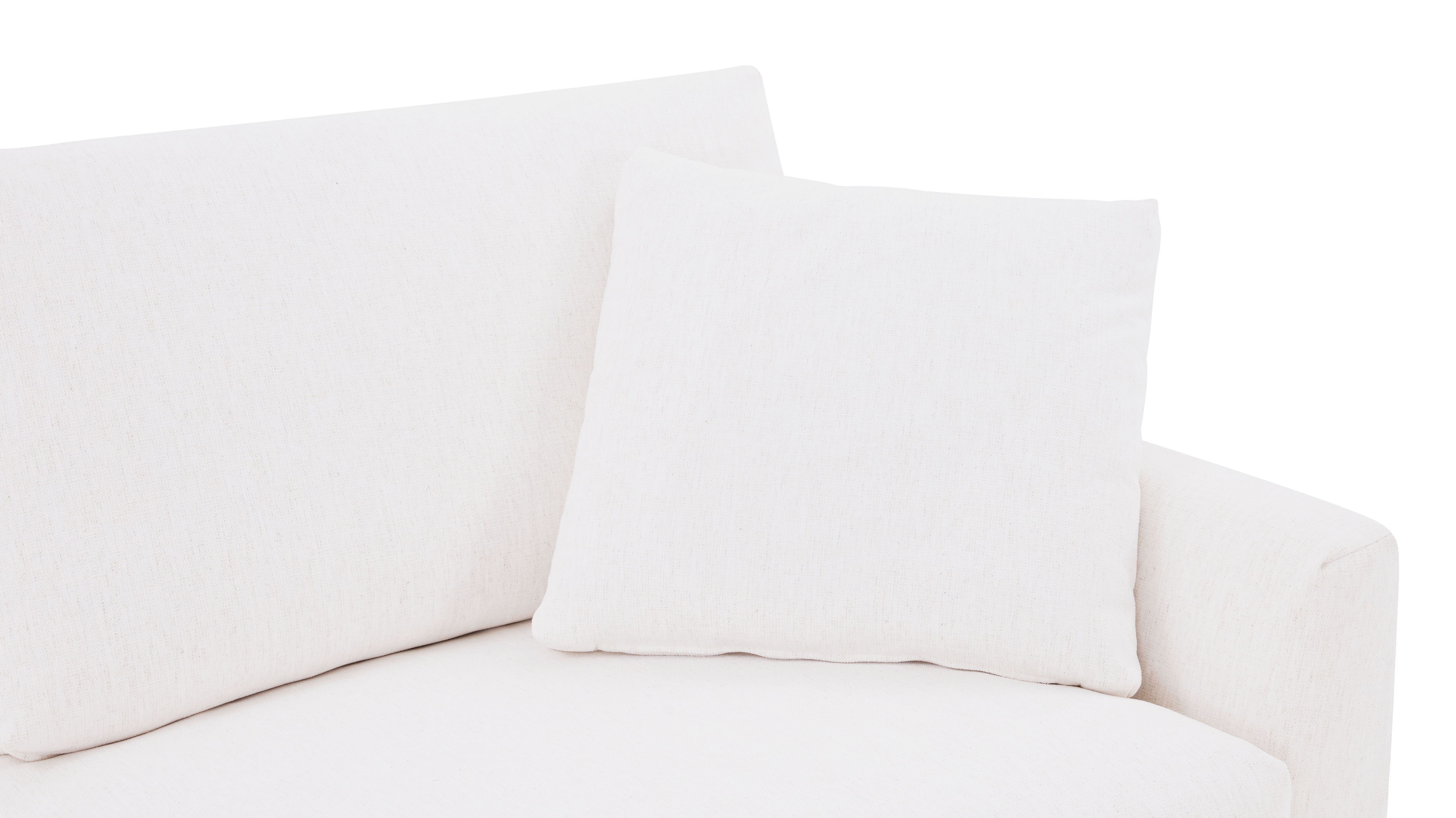 Breeze 4-Piece Modular Sectional Right, Standard, Nomad Snow