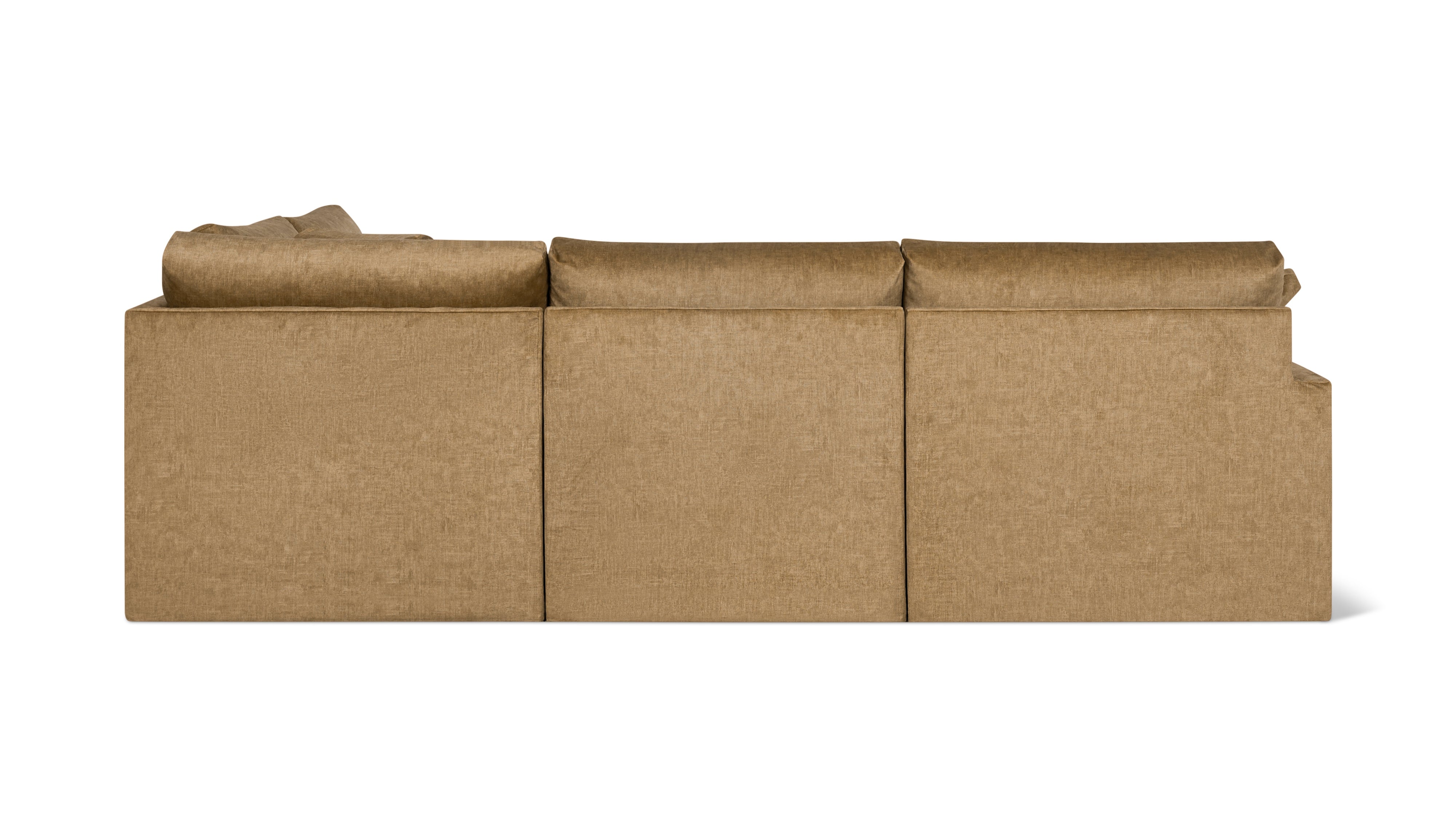 Breeze 4-Piece Modular Sectional Right, Standard, Bronze