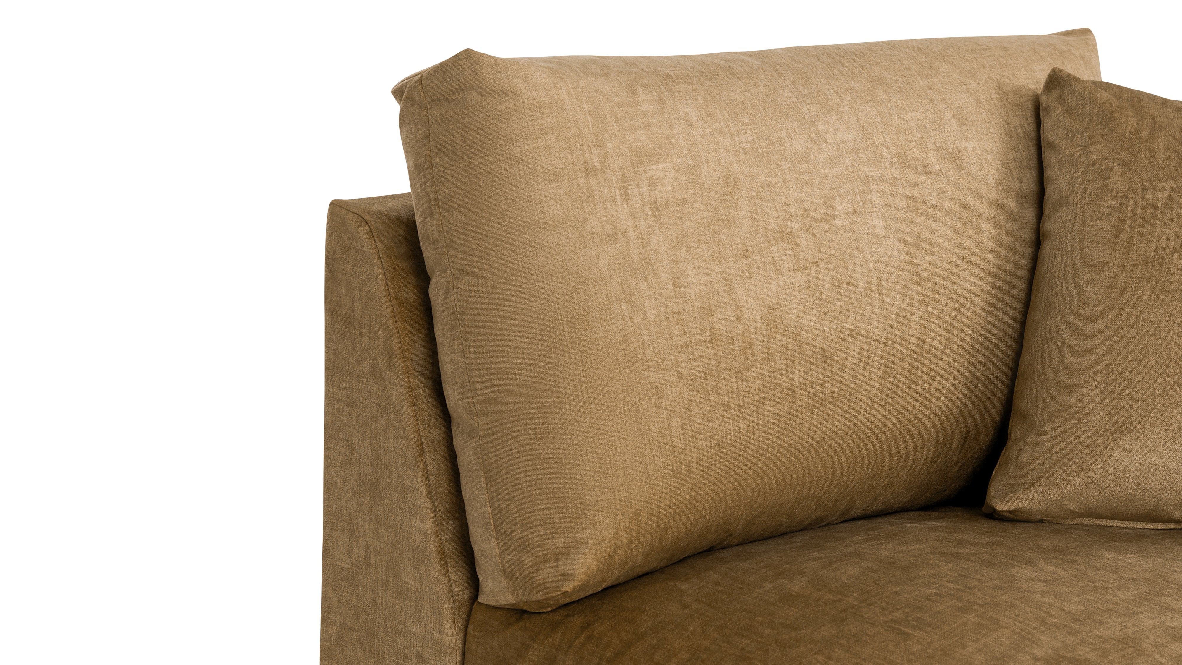 Breeze 4-Piece Modular Sectional Right, Standard, Bronze