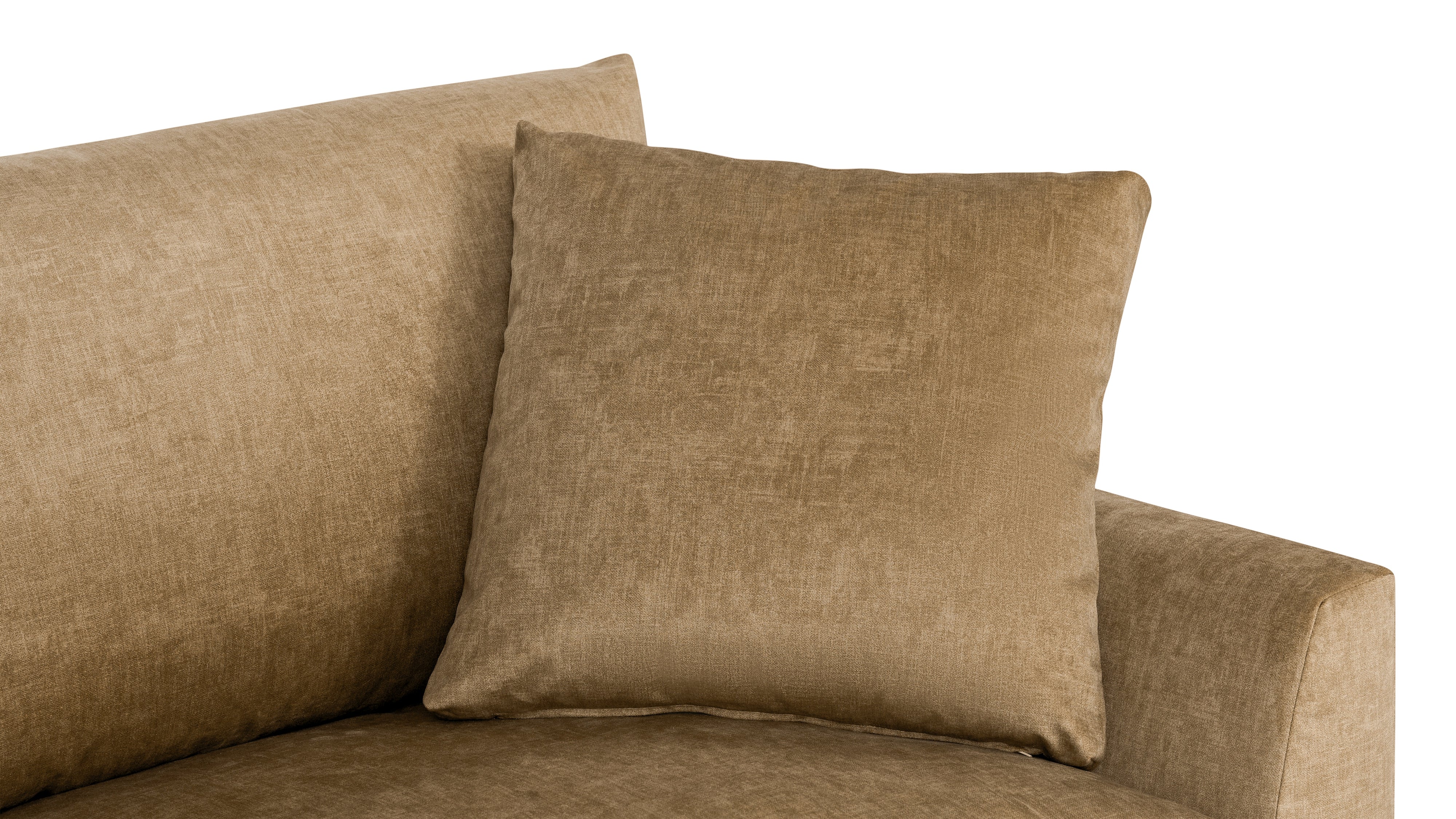 Breeze 4-Piece Modular Sectional Right, Standard, Bronze