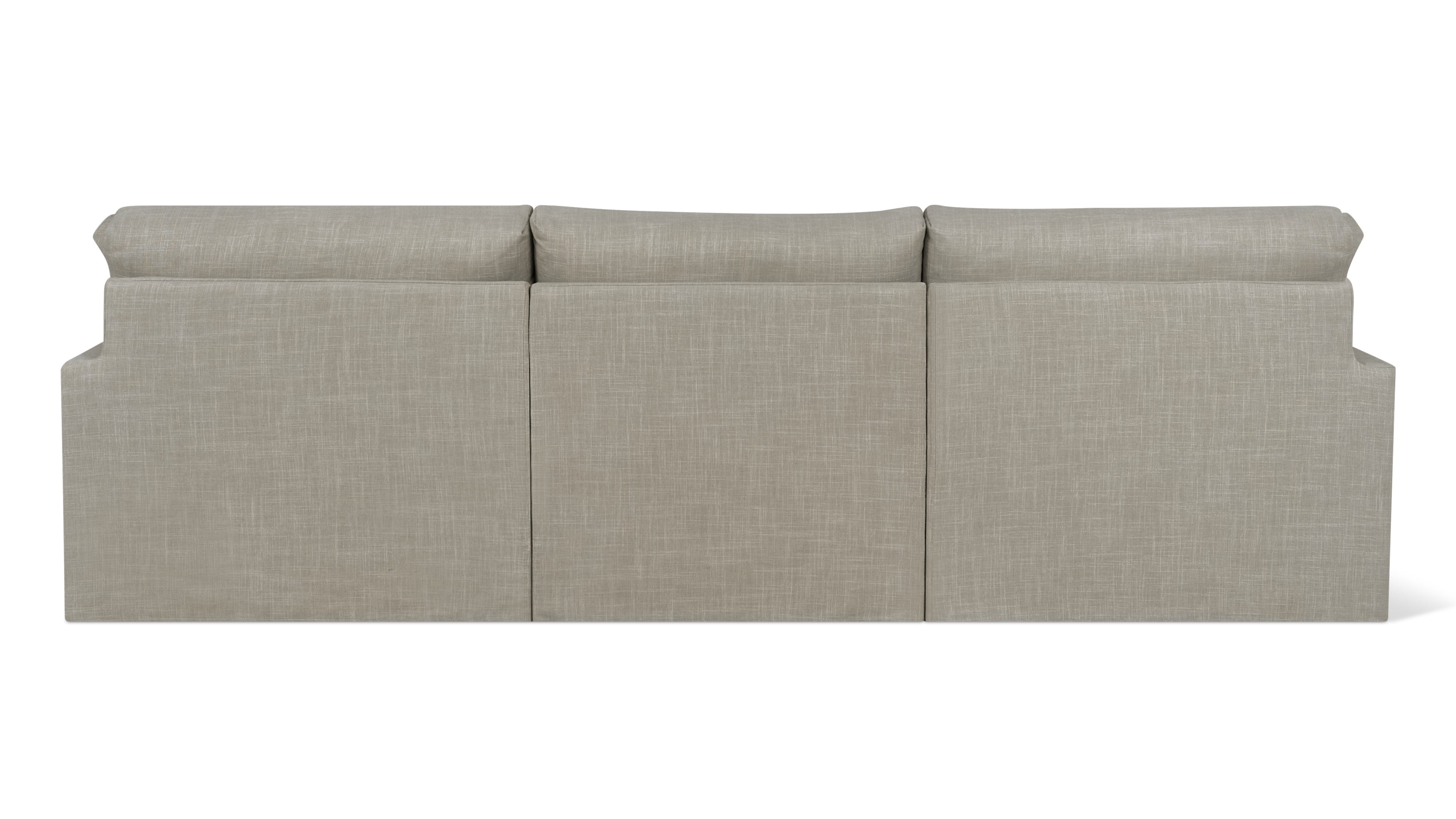 Breeze 4-Piece Modular Sectional, Standard, Light Pebble