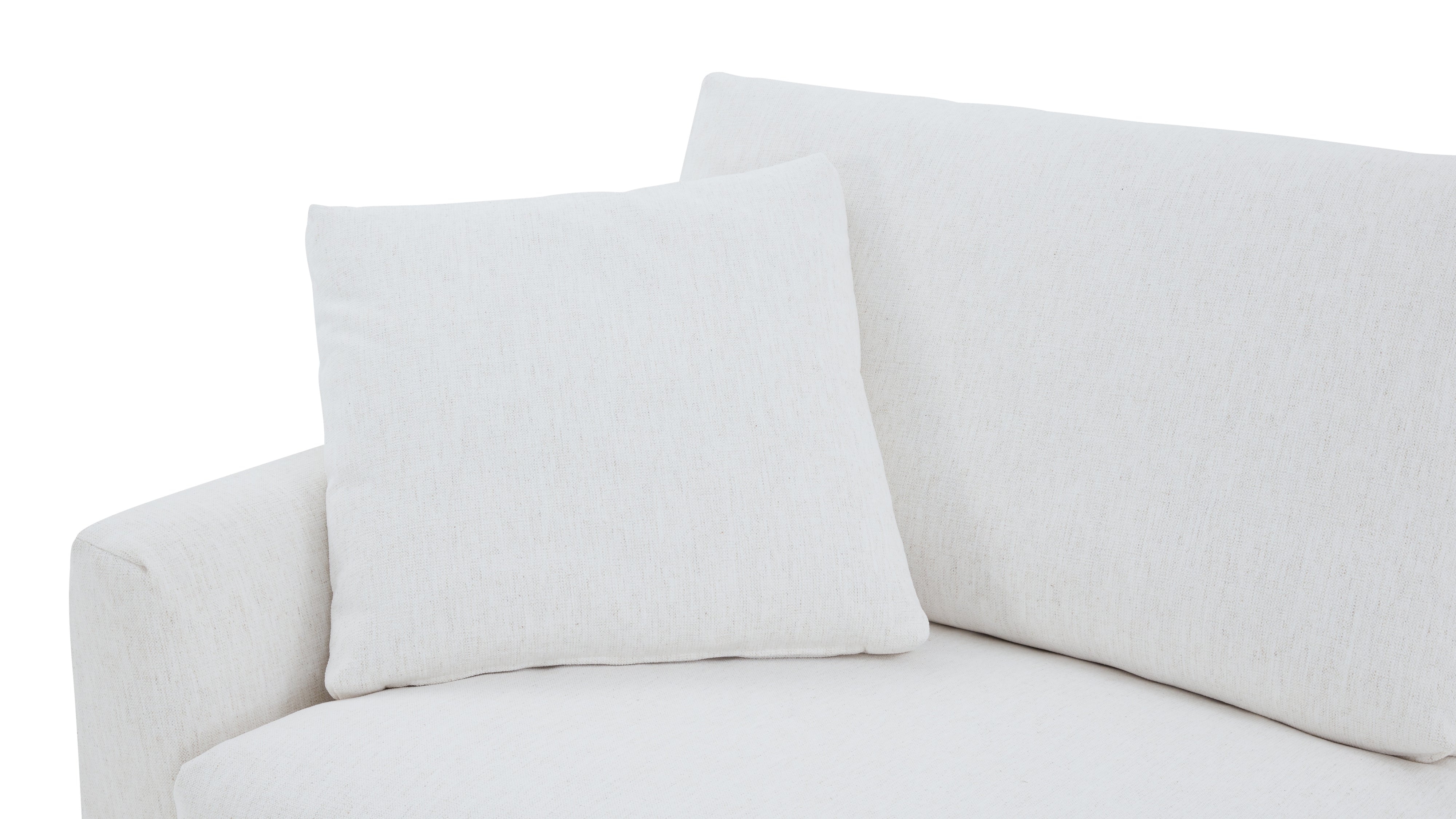 Breeze 4-Piece Modular Sectional, Standard, Nomad Snow