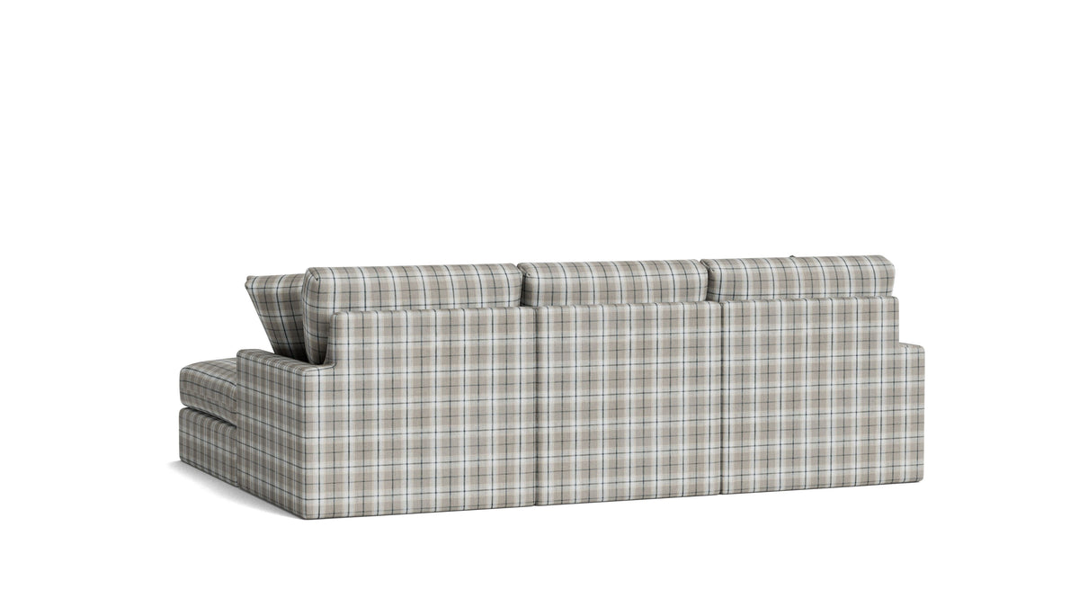 Breeze 4-Piece Modular Sectional, Standard, Hudson Check
