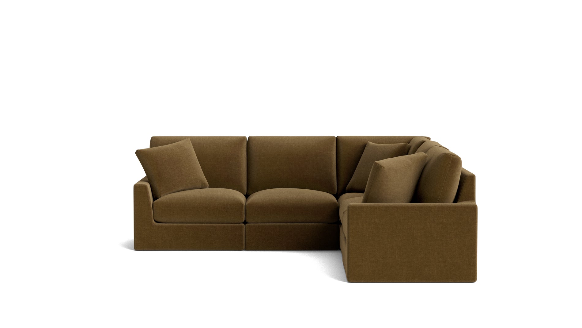 Breeze 5-Piece Modular Sectional Closed, Standard, Bronze_image